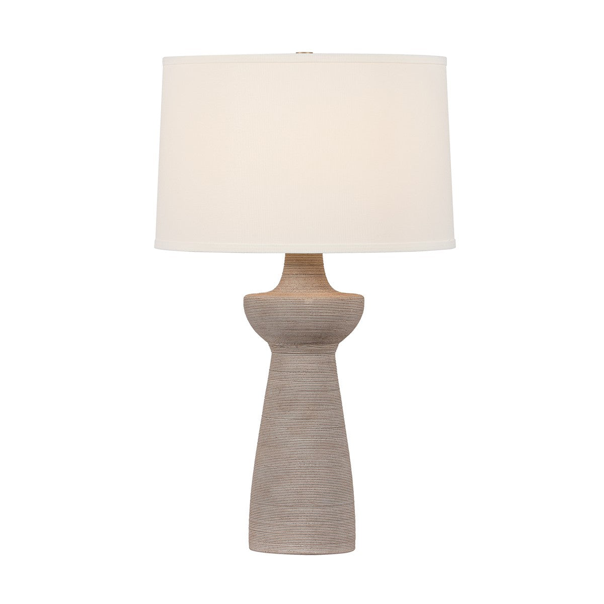 Troy Lighting Canada - PTL1329-PBR/CKS - Une lampe Lampe de table - Osgood - Laiton patiné