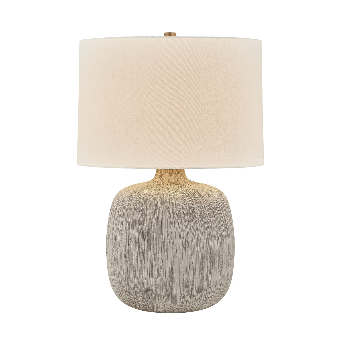 Troy Lighting Canada - PTL3124-PBR/CSE - Une lampe Lampe de table - Keagan - Laiton patiné