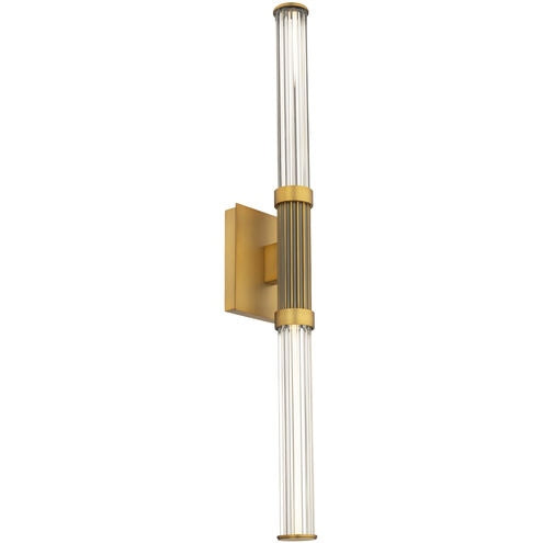 Modern Forms Canada - WS-50528-AB - Meuble-lavabo à DEL - Ribeye - Laiton vieilli