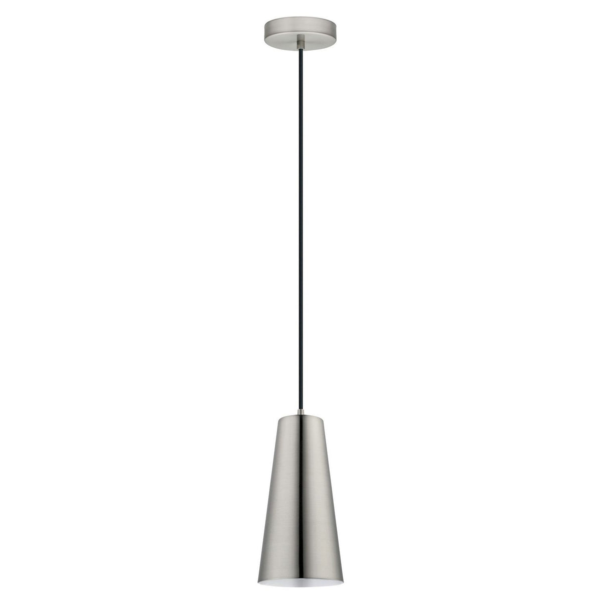 Eglo Canada - 201529A - One Light Pendant - Pratella 1 - Matte Nickel