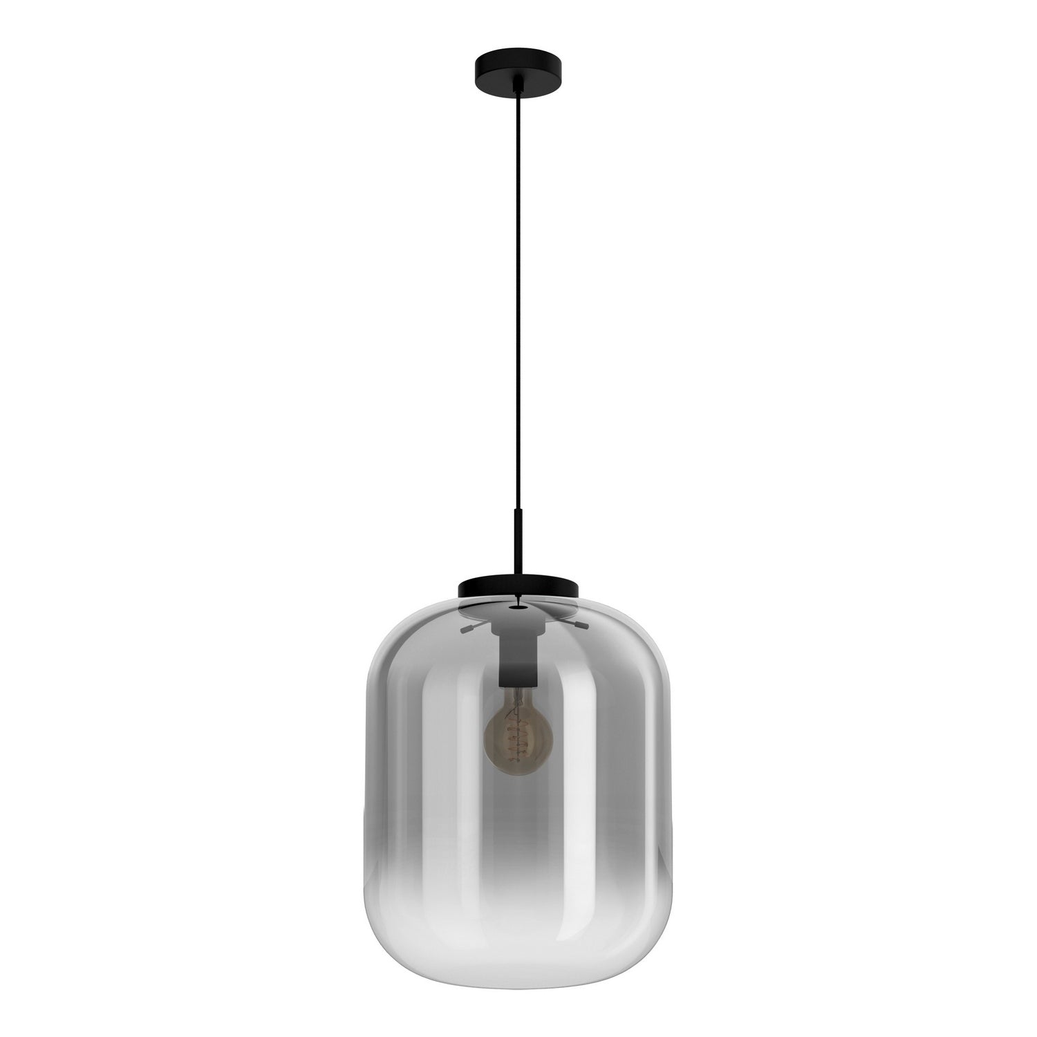 Eglo Canada - 39674A - One Light Pendant - Bulciago - Black