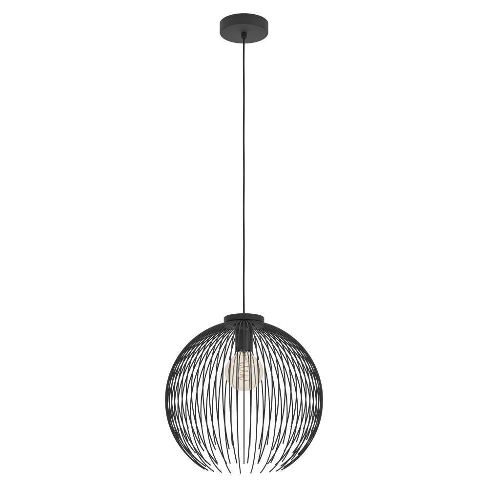 Eglo Canada - 901002A - One Light Pendant - Venezuela - Black