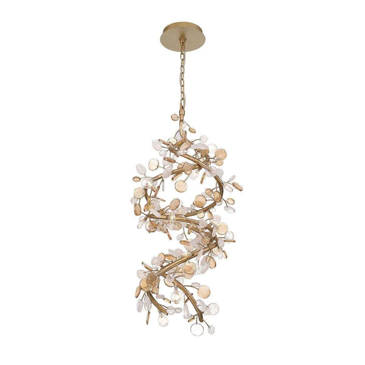 Lib & Co. Canada - 12196-057 - LED Chandelier - Pisa - Antique gold