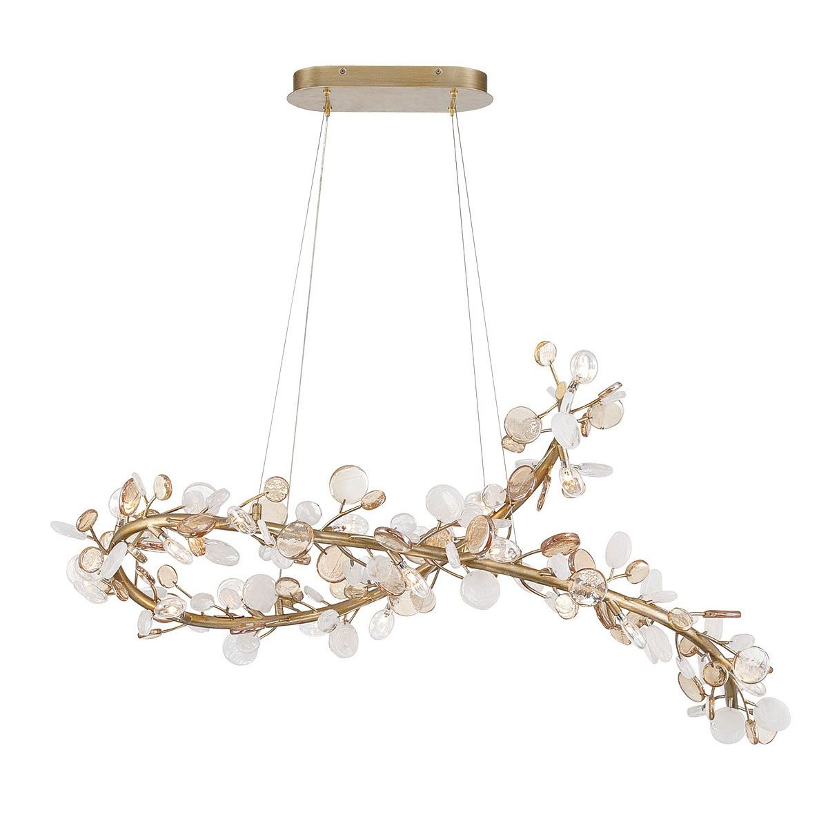 Lib & Co. Canada - 12222-057 - LED Chandelier - Pisa - Antique gold