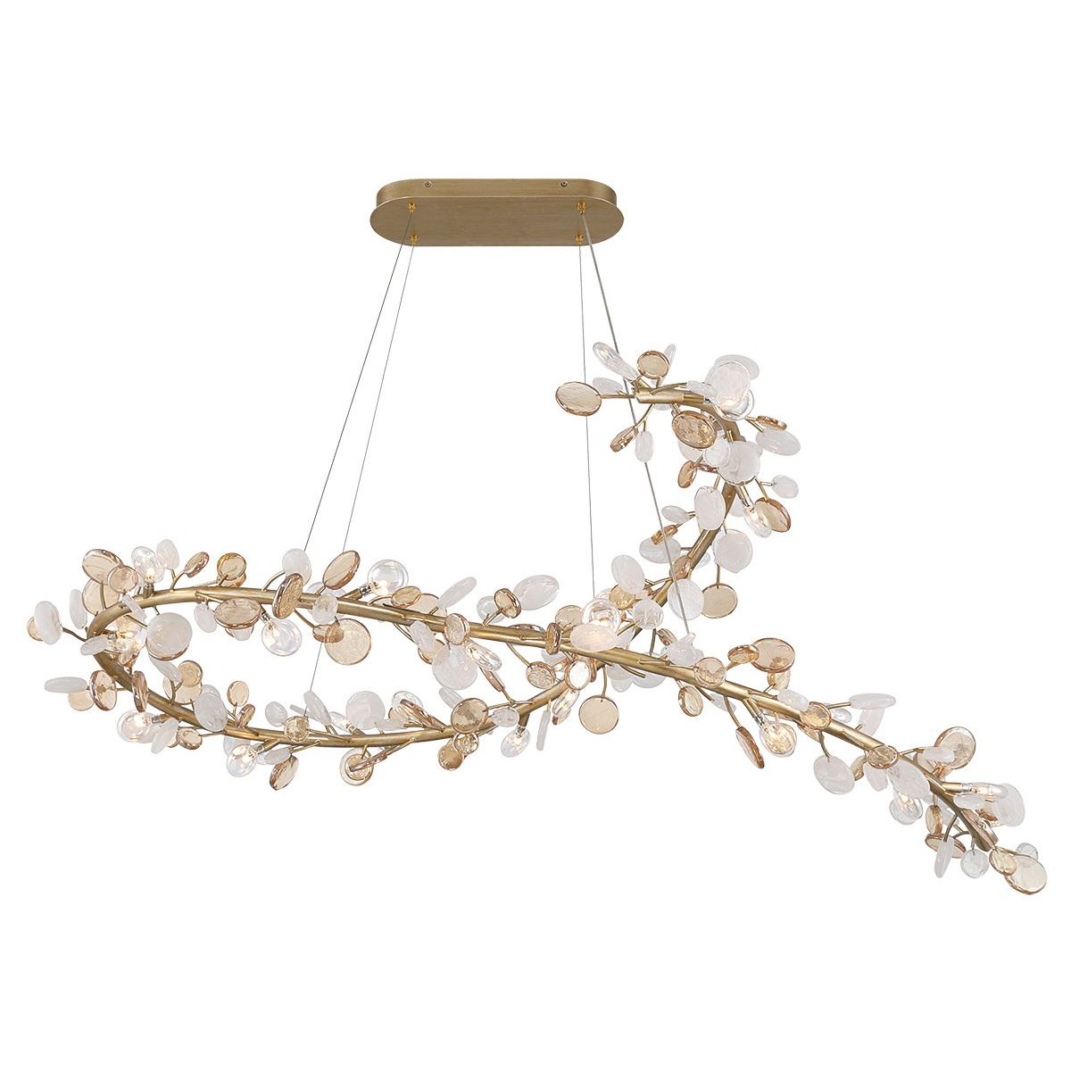 Lib & Co. Canada - 12223-057 - LED Chandelier - Pisa - Antique gold