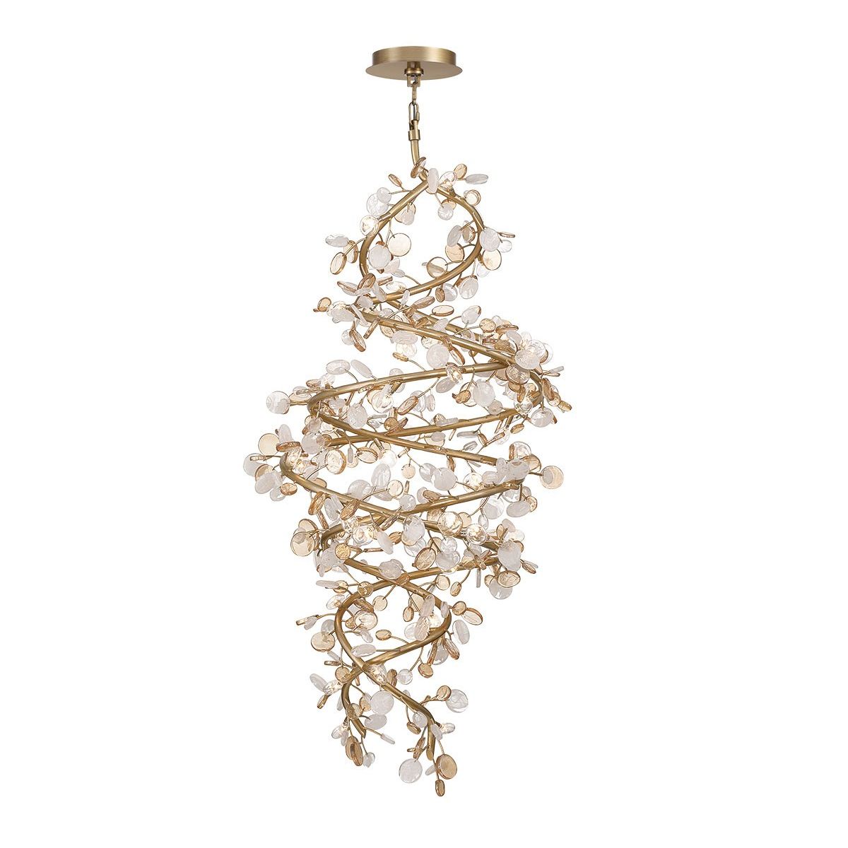 Lib & Co. Canada - 12224-057 - LED Chandelier - Pisa - Antique gold
