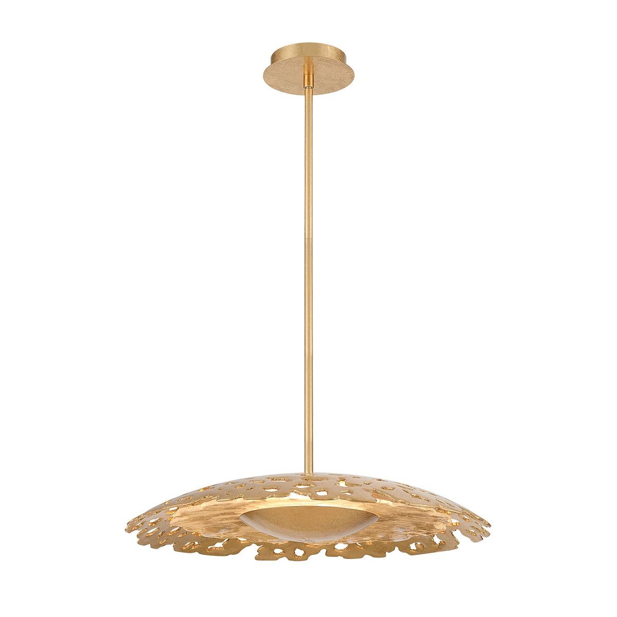 Lib & Co. Canada - 12319-028 - LED Chandelier - Lipari - Gold leaf