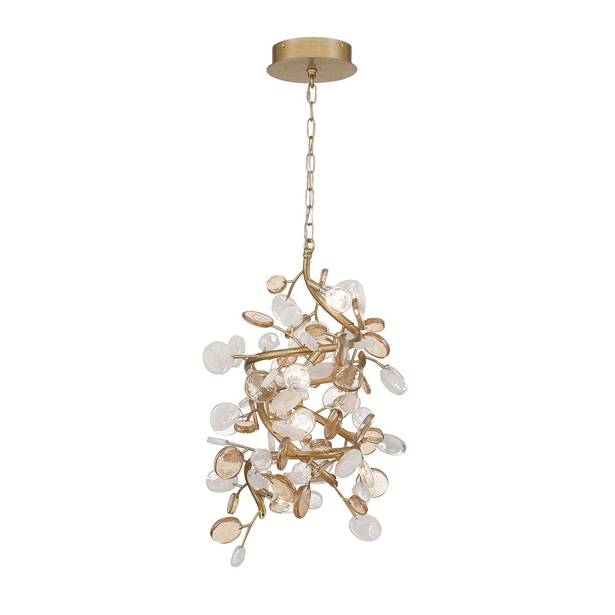 Lib & Co. Canada - 12325-057 - LED Pendant - Pisa - Antique gold