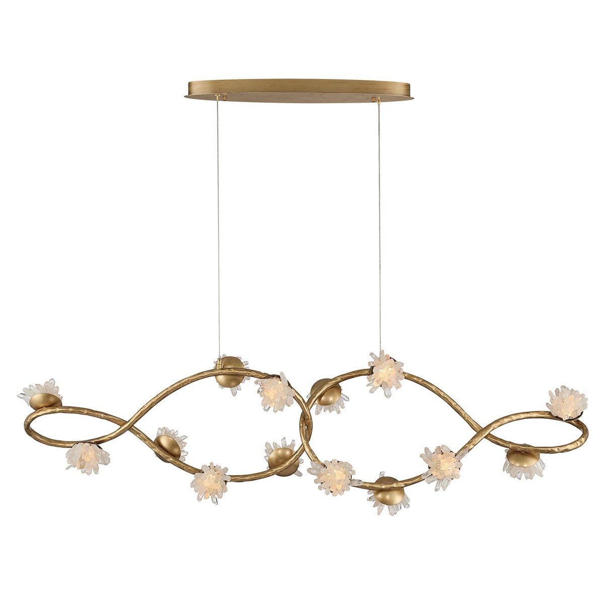 Lib & Co. Canada - 12333-061 - LED Chandelier - Philia - Antique bronze