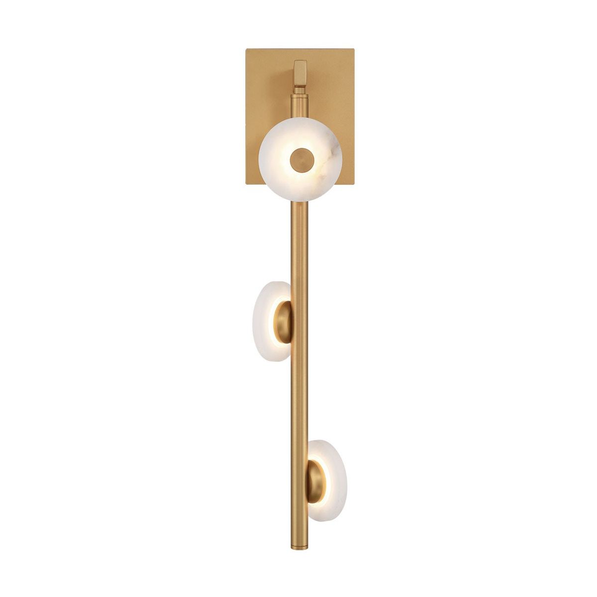 Lib & Co. Canada - 12357-030 - LED Wall Mount - Etna - Painted antique brass