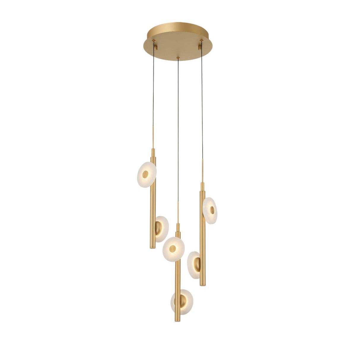 Lib & Co. Canada - 12359-030 - LED Pendant - Etna - Painted antique brass