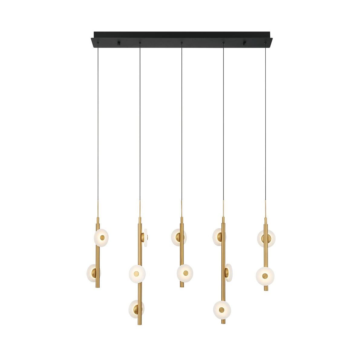 Lib & Co. Canada - 12364-02 - LED Chandelier - Etna - Black