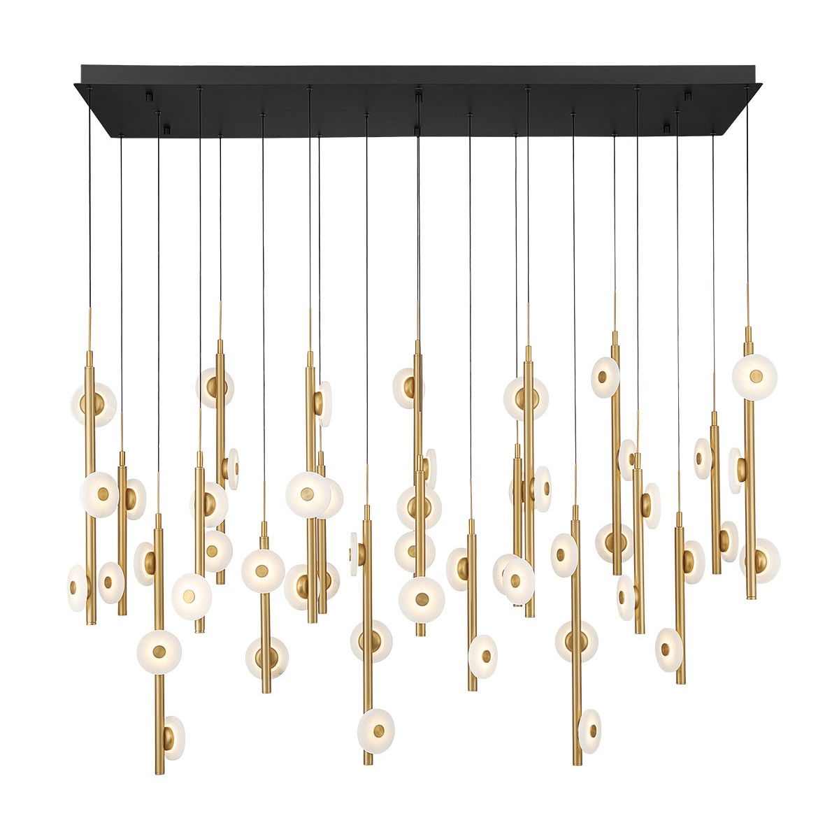 Lib & Co. Canada - 12367-02 - LED Chandelier - Etna - Black