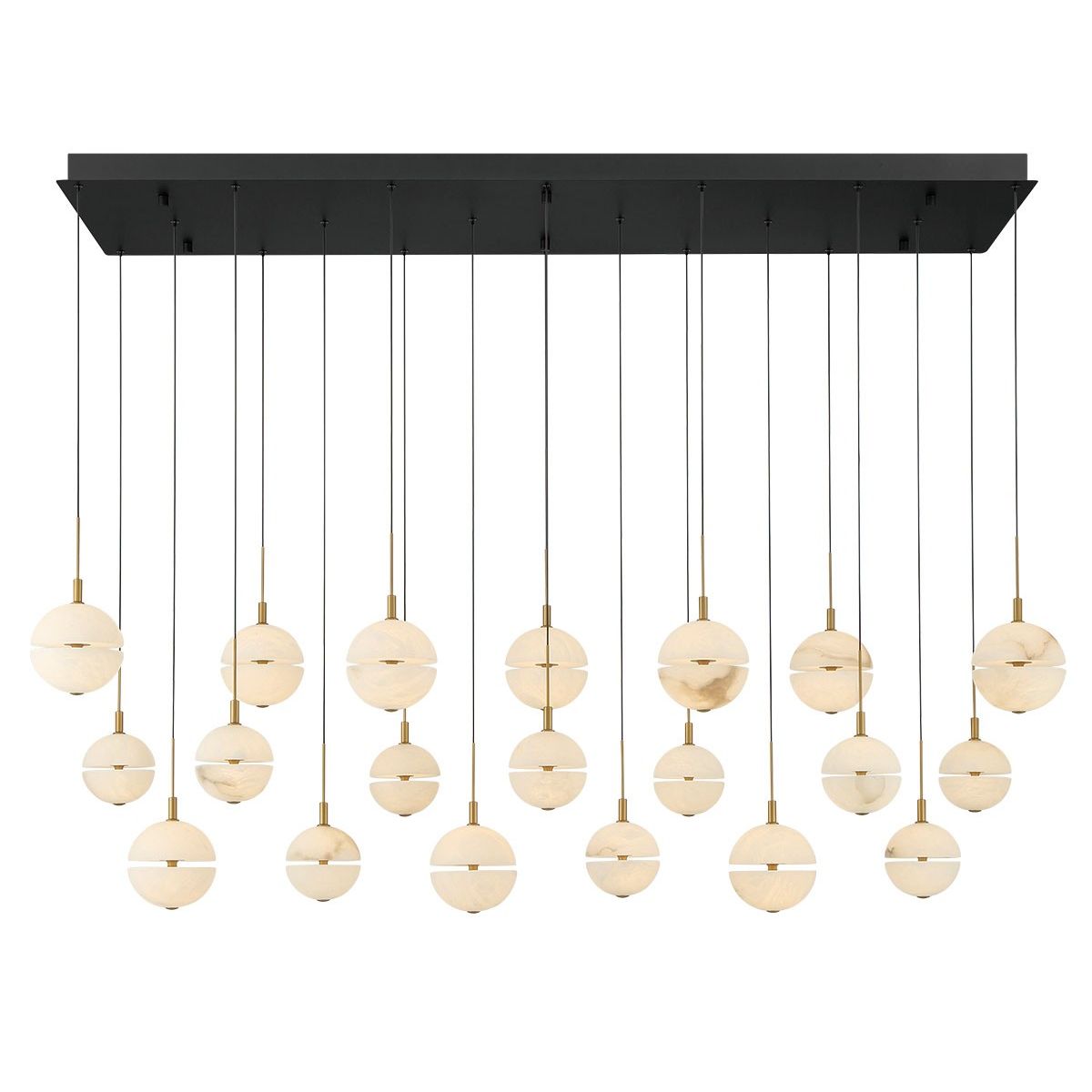 Lib & Co. Canada - 12378-02 - LED Suspendu - Corfou - Noir