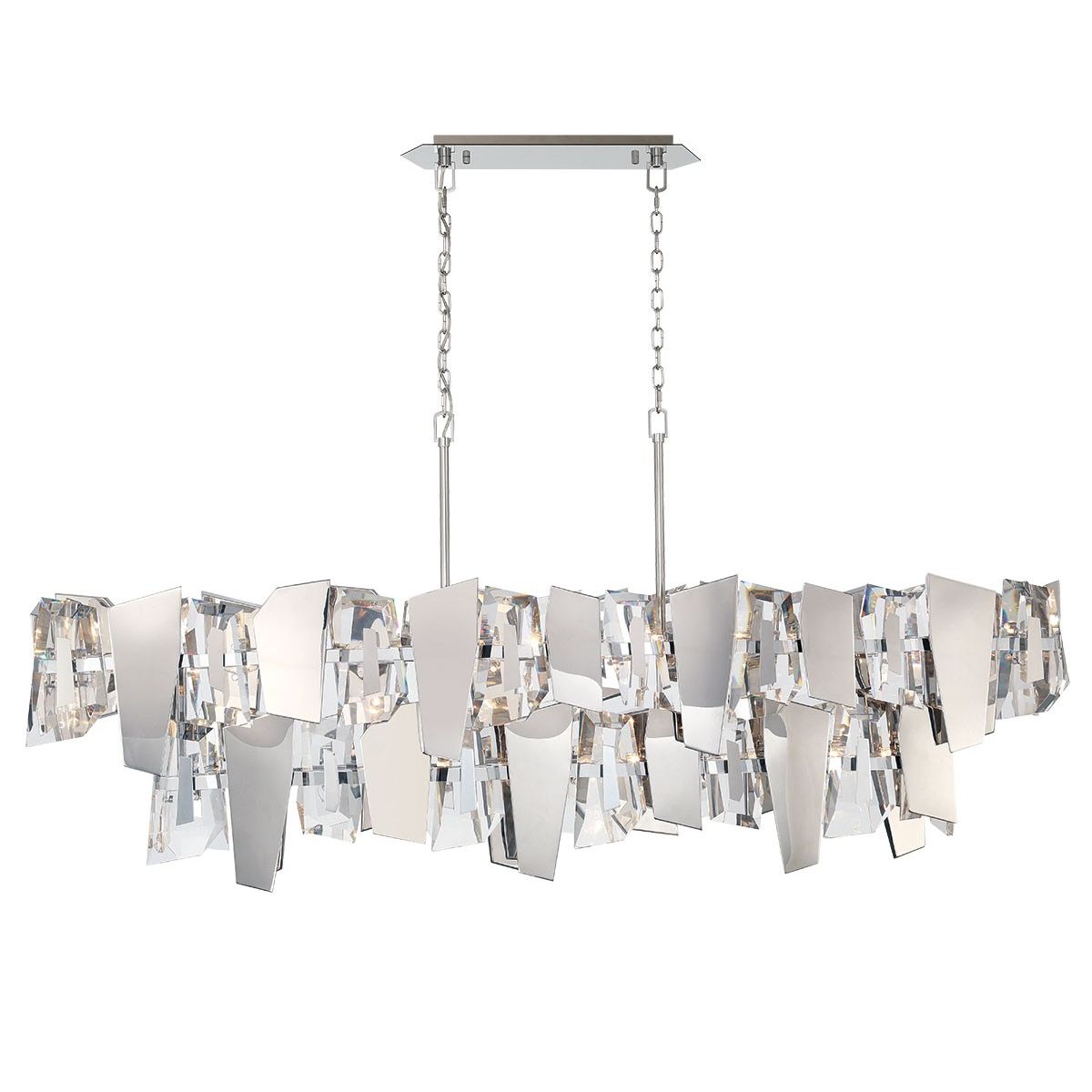 Lib & Co. Canada - 12404-01 - 14 Light Linear Chandelier - Castellana - Chrome