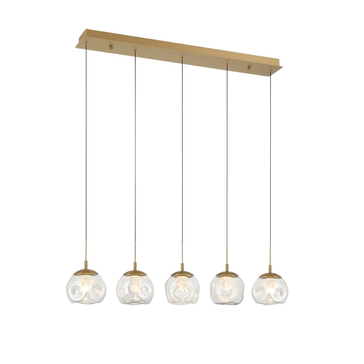 Lib & Co. Canada - 12444-030 - LED Chandelier - Camerino - Painted antique brass