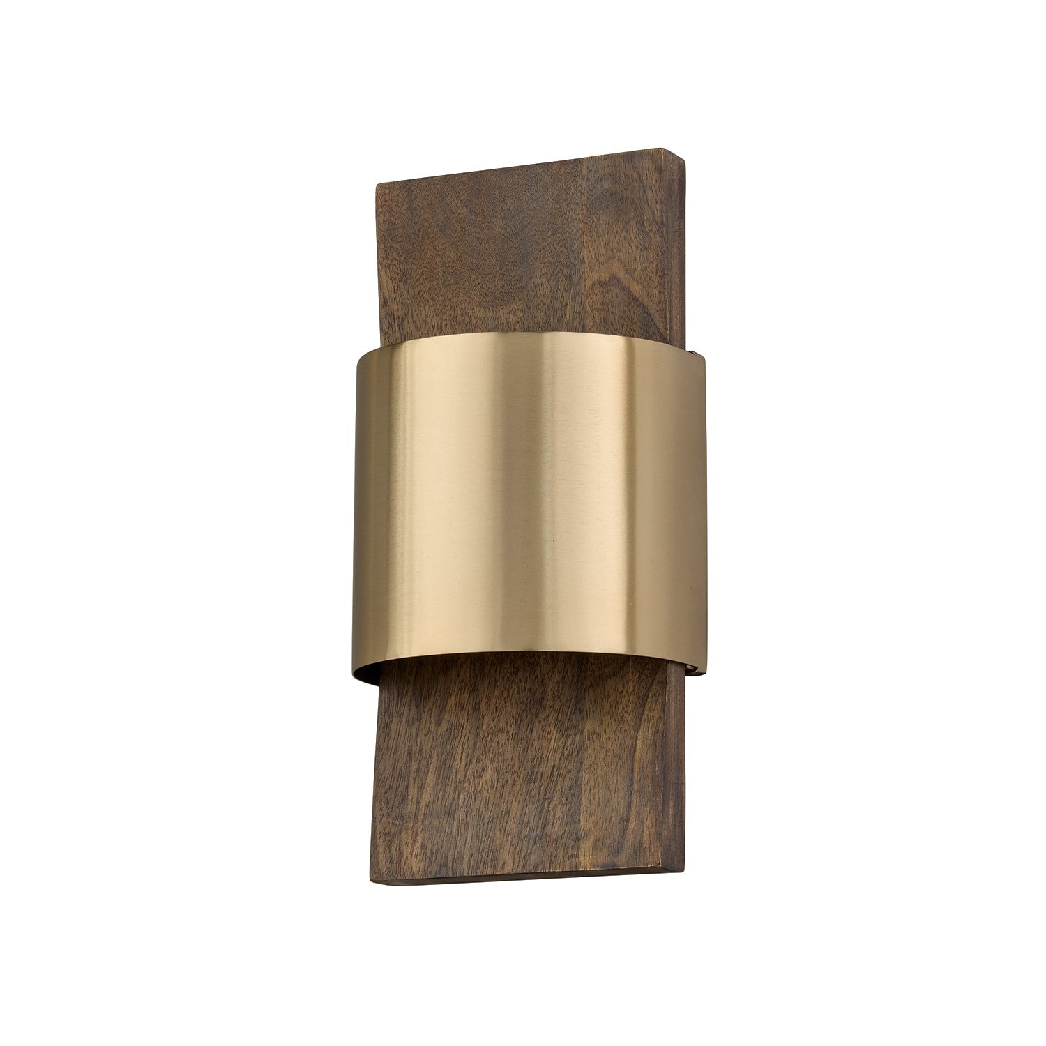 Éclairage Capital - 660111NM - LED Murale - Sidney - Bois nordique et laiton mat