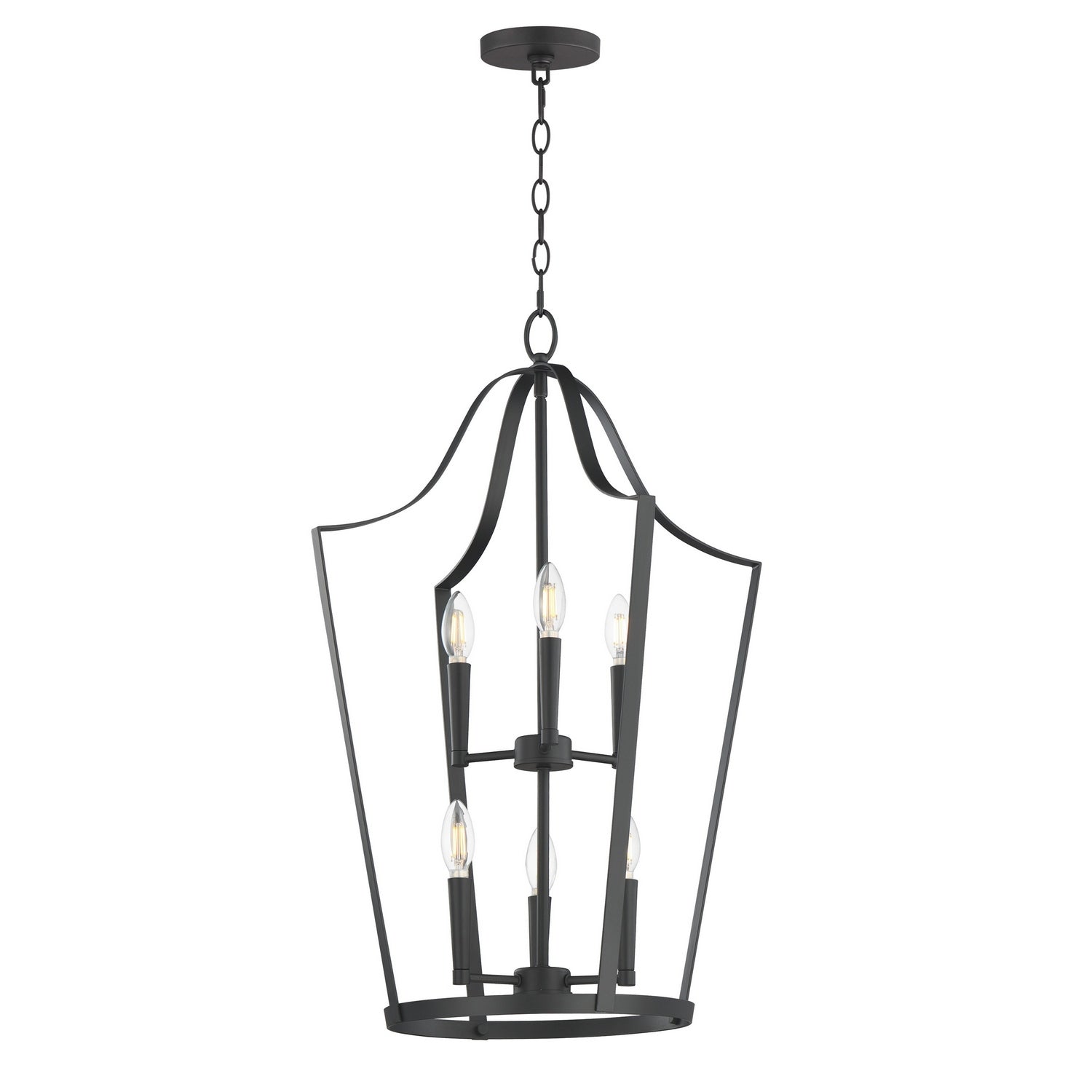 Éclairage Maxim 10426BK Arden Suspension en noir