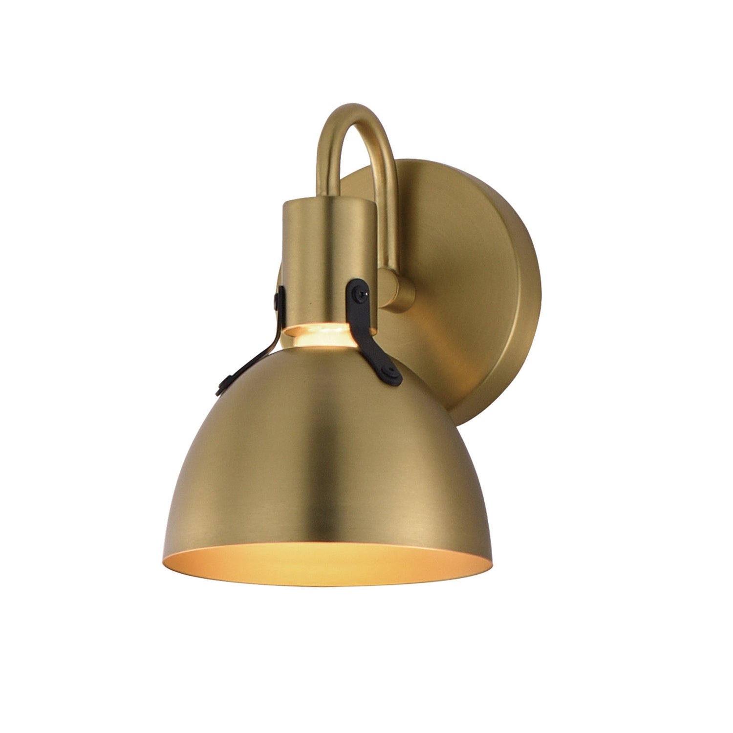 Maxim Lighting 12341SBR Dusk Wall Sconce in Satin Brass