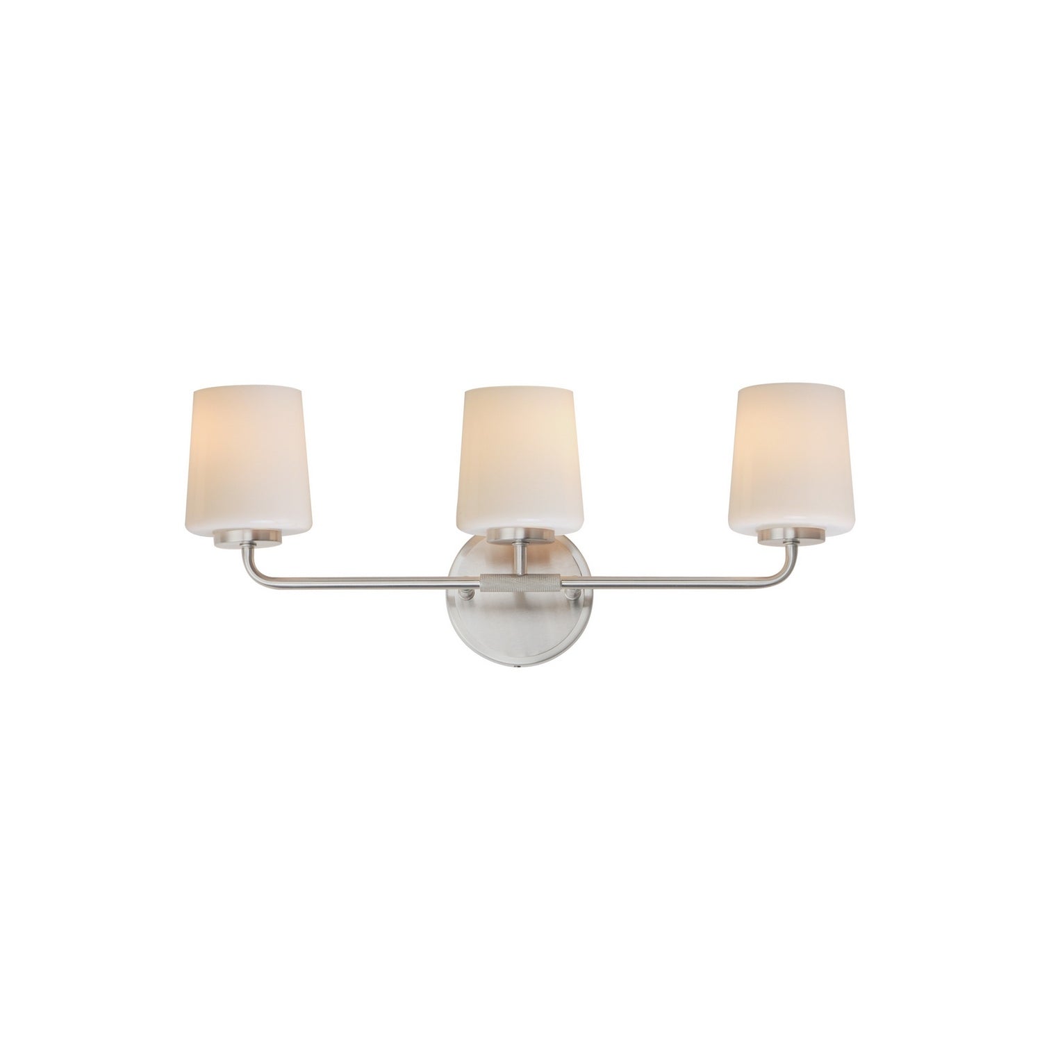 Maxim Lighting 12693WTSN Durham Bath Vanity in Satin Nickel