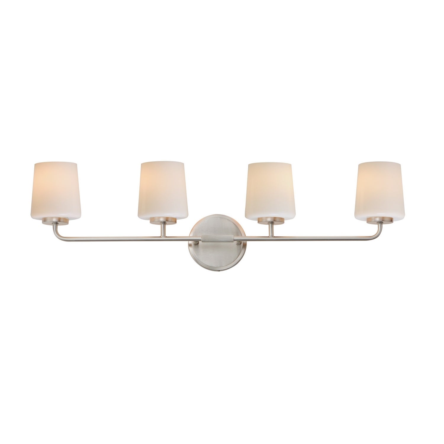 Maxim Lighting 12694WTSN Durham Bath Vanity in Satin Nickel