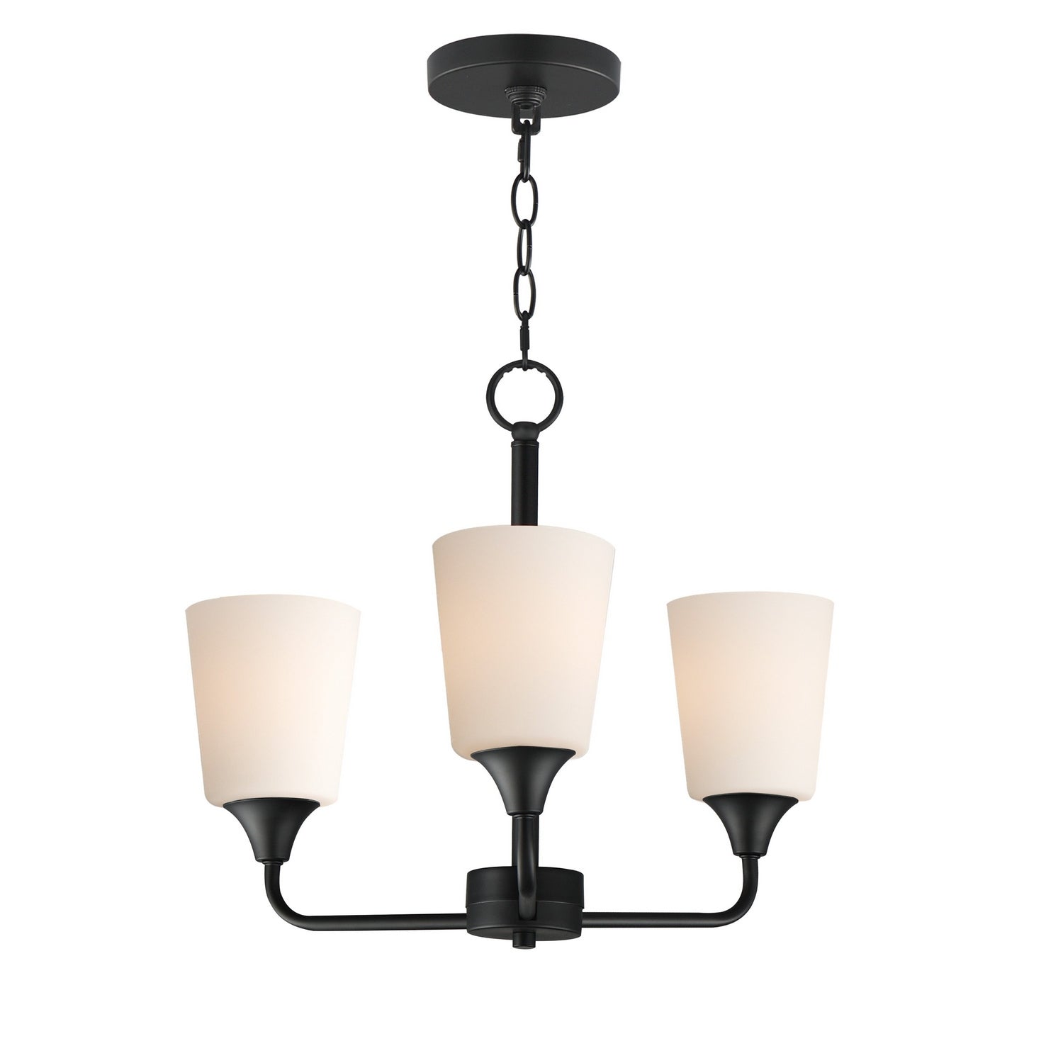 Maxim Lighting 12873SWBK Hudson Chandelier in Black