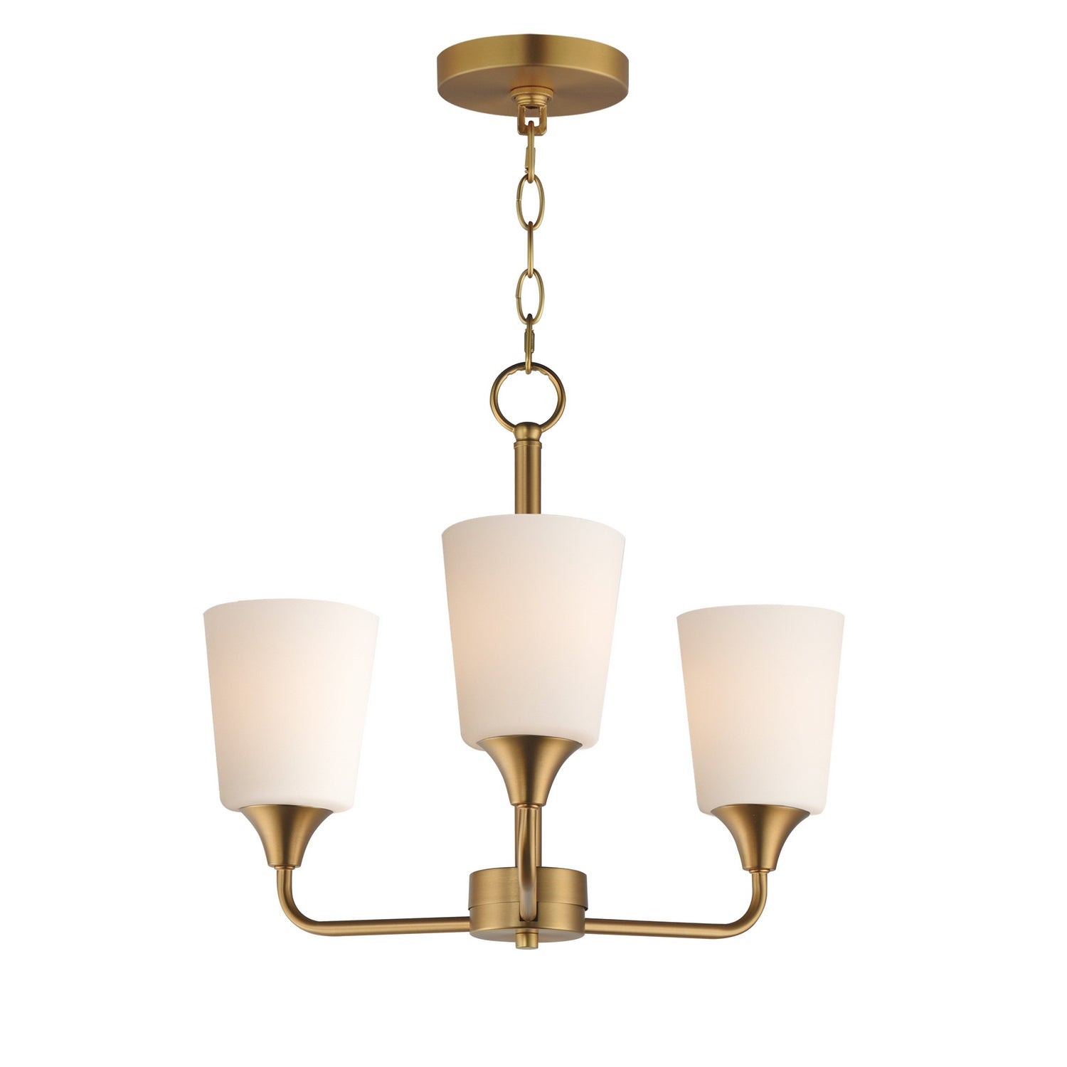 Maxim Lighting 12873SWNAB Hudson Chandelier in Natural Aged Brass