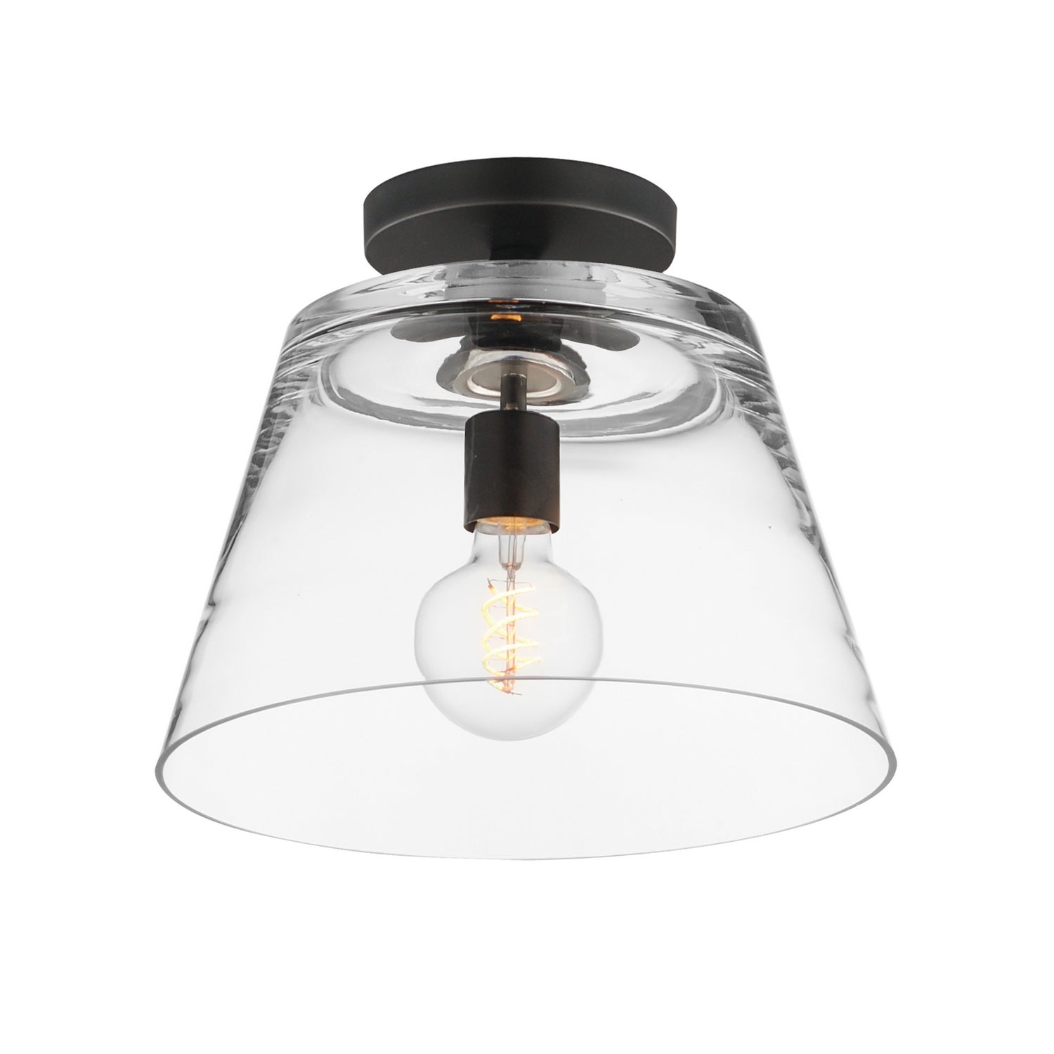Éclairage Maxim 12880CLBK Hudson Suspension en noir