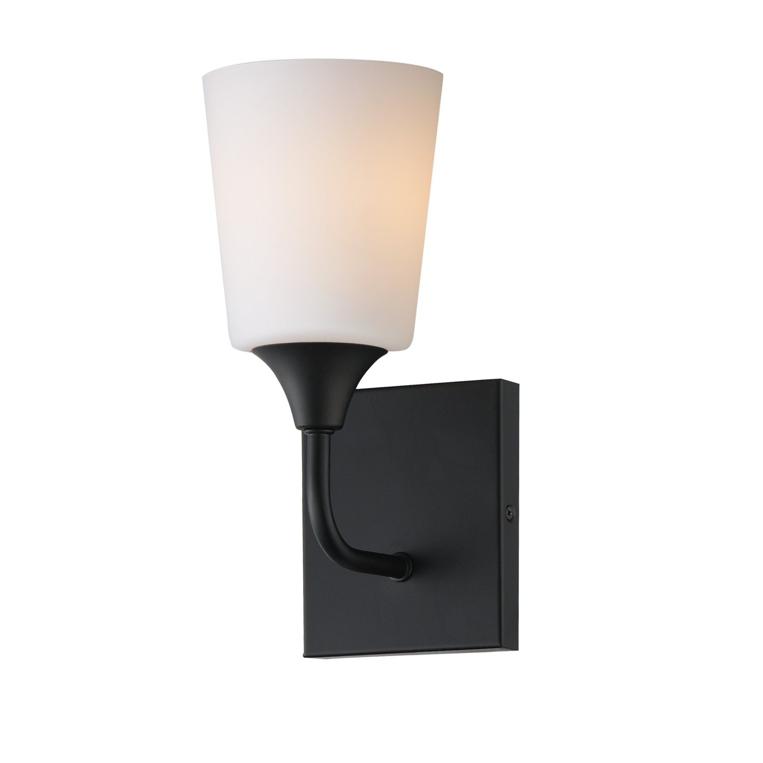Éclairage Maxim 12881SWBK Hudson Murale en noir