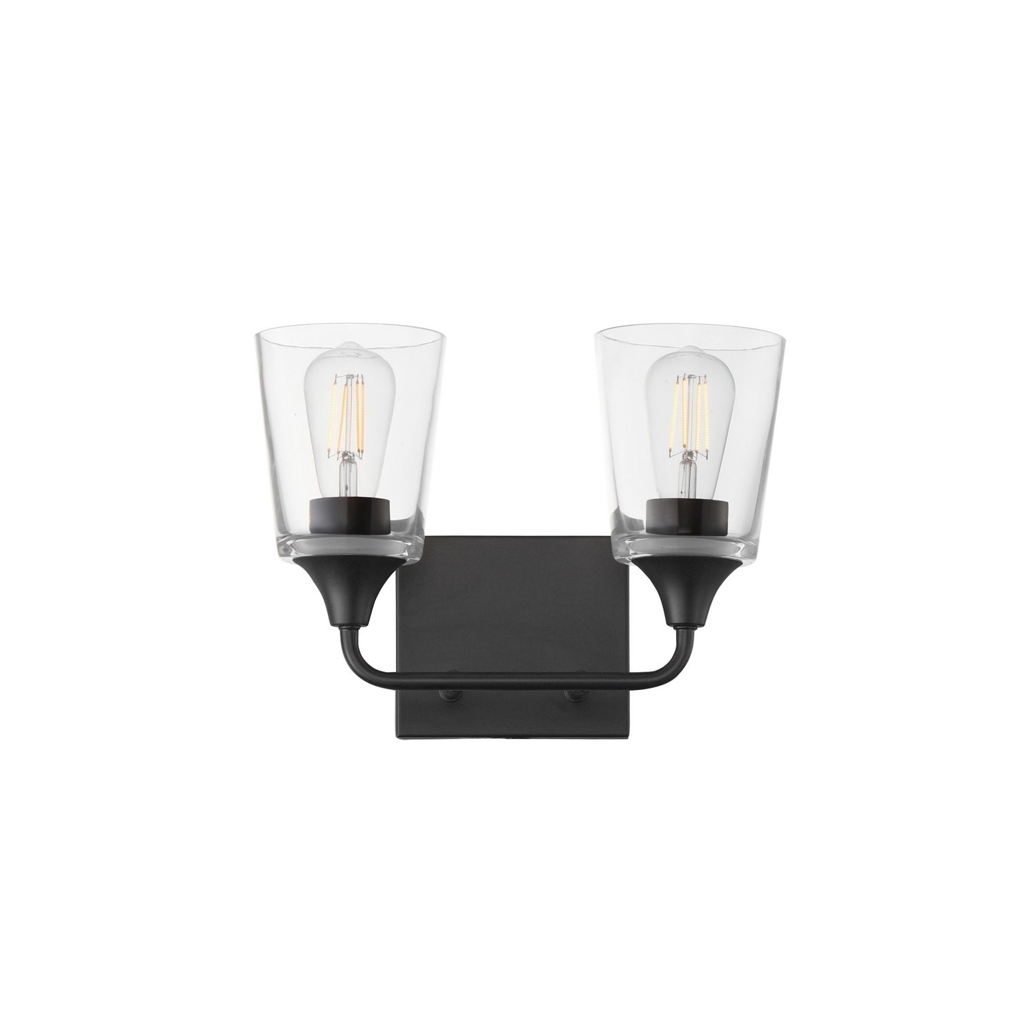 Maxim Lighting 12882CLBK Hudson Bath Vanity in Black