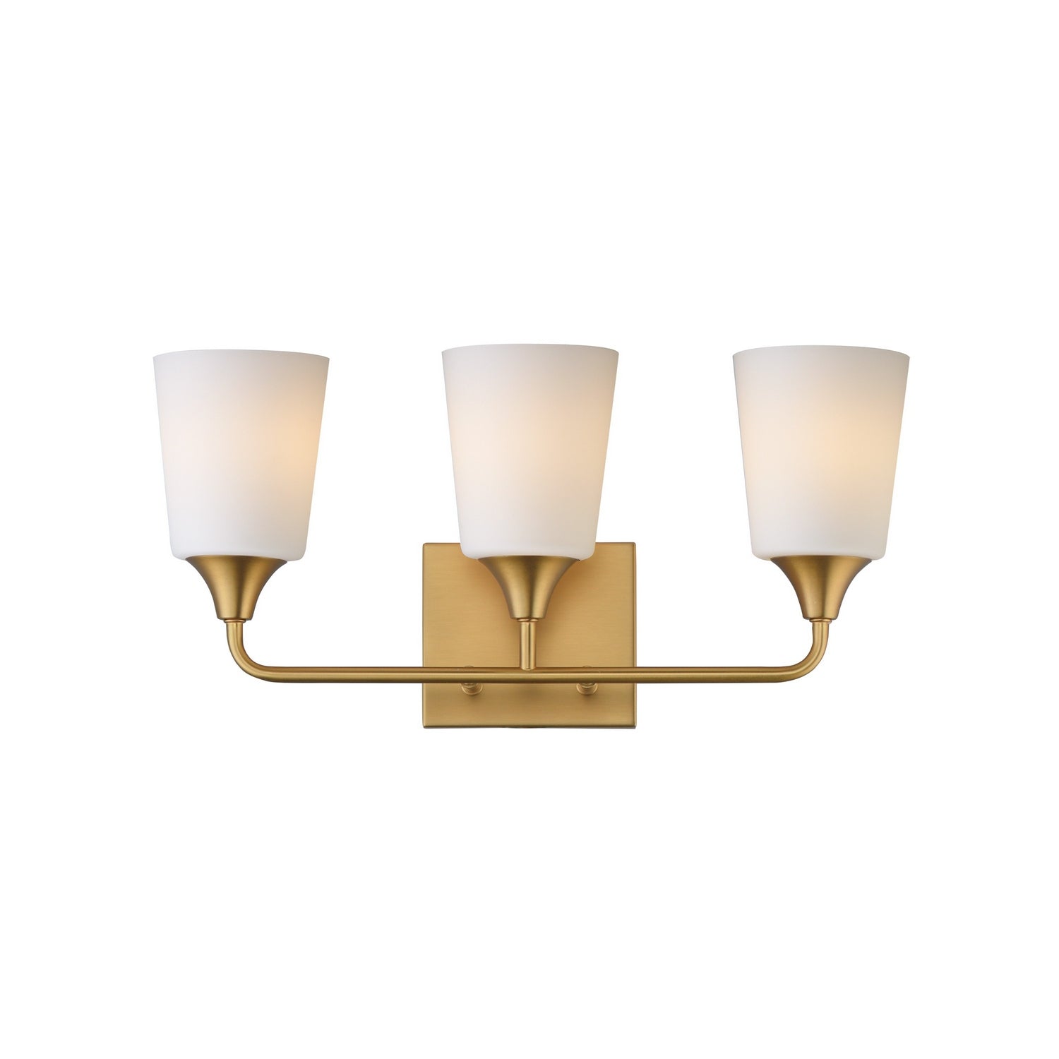 Maxim Lighting 12883SWNAB Hudson Bath Vanity in Natural Aged Brass