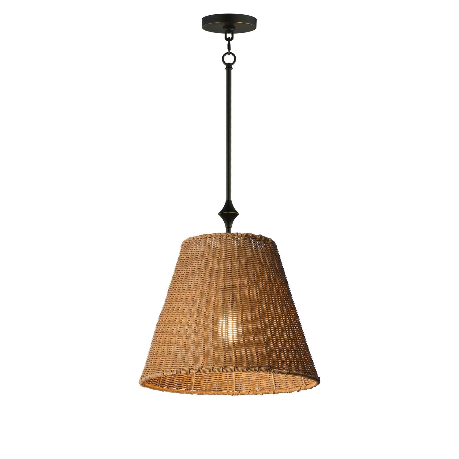 Maxim Lighting 21487NADBZ Baja Pendant in Dark Bronze
