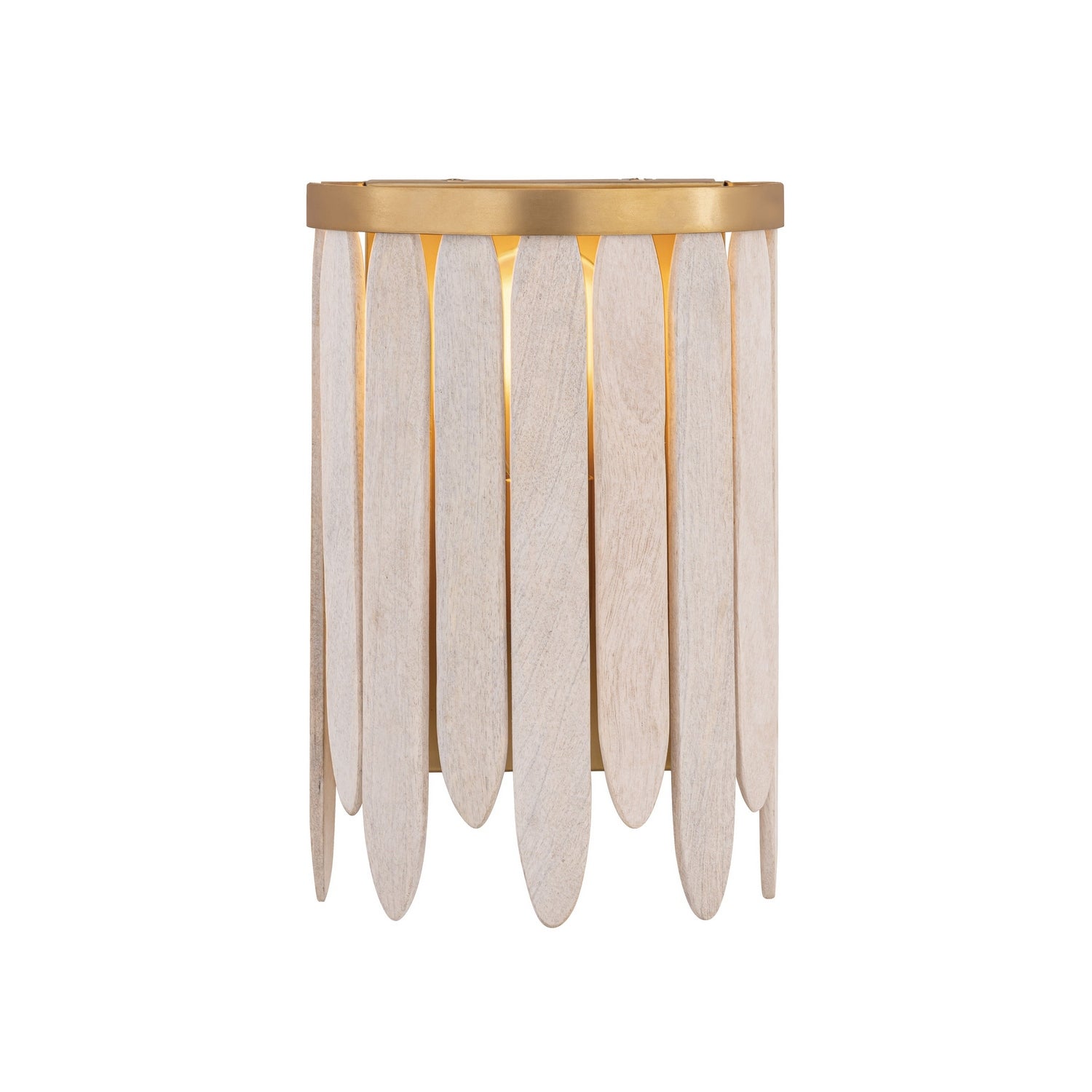 Maxim Lighting 22510WWTNAB Marimba Wall Sconce in Weathered White