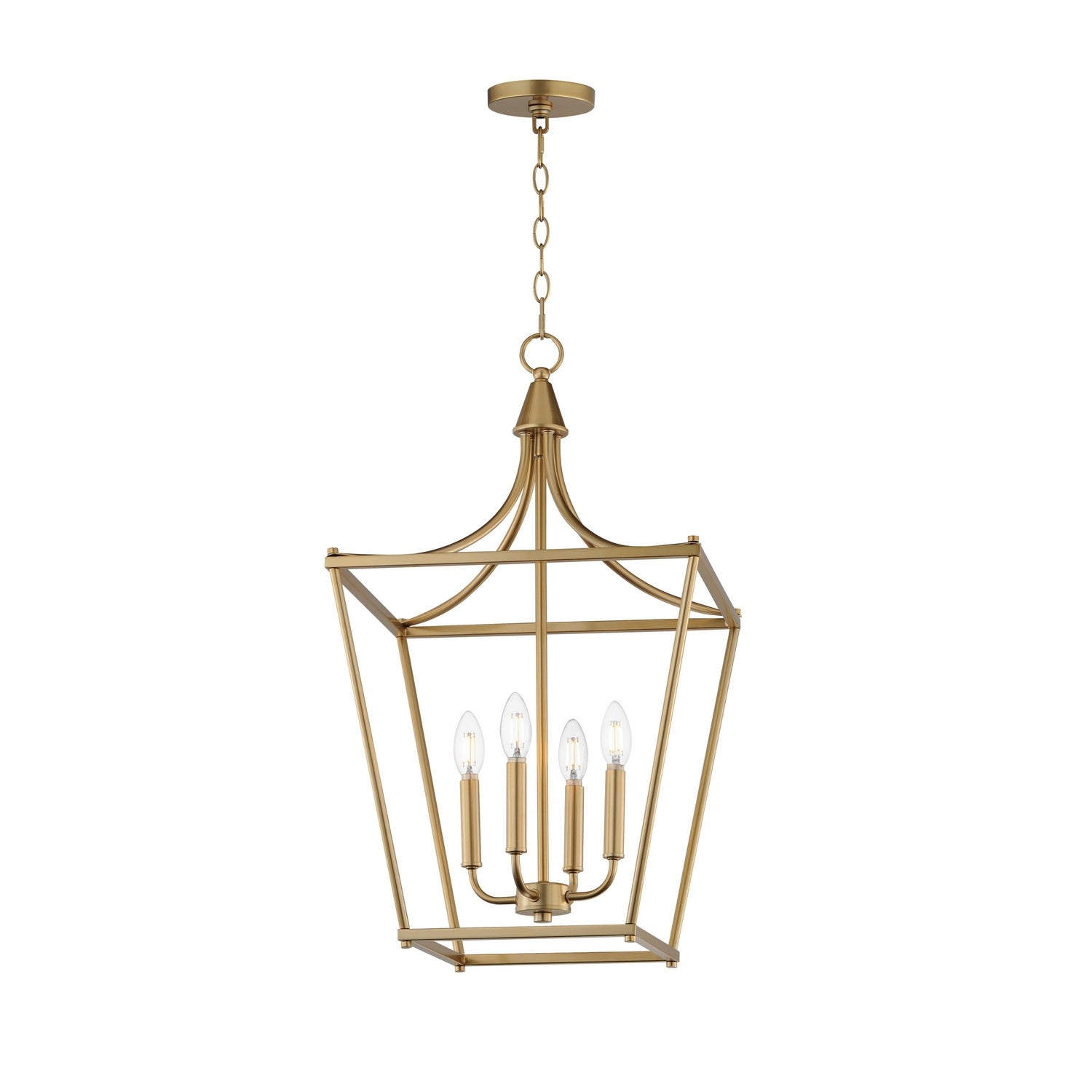 Maxim Lighting 25314NAB Clifton Pendant in Natural Aged Brass