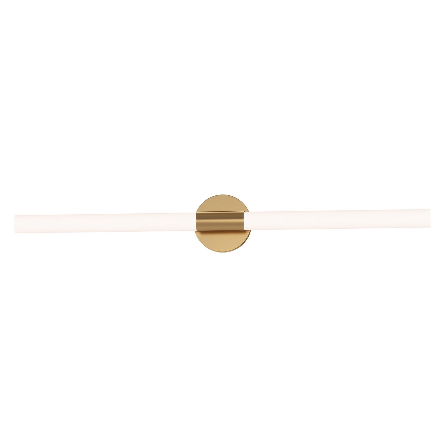 Maxim Lighting 52514WTNAB Tubi Bath Bar in Natural Aged Brass