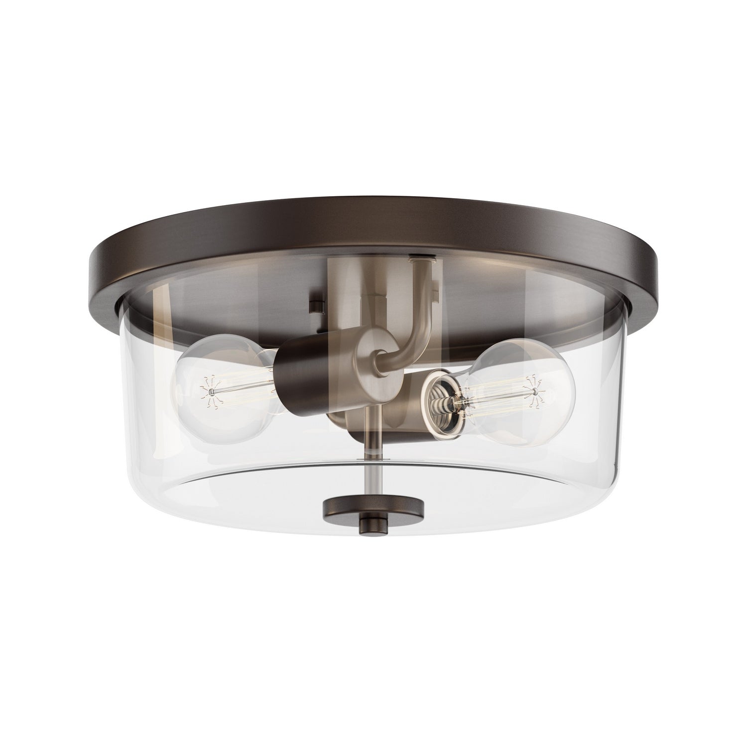 Maxim Lighting 5691CLOI Fuller Flush Mount in Oil Rubbed Bronze
