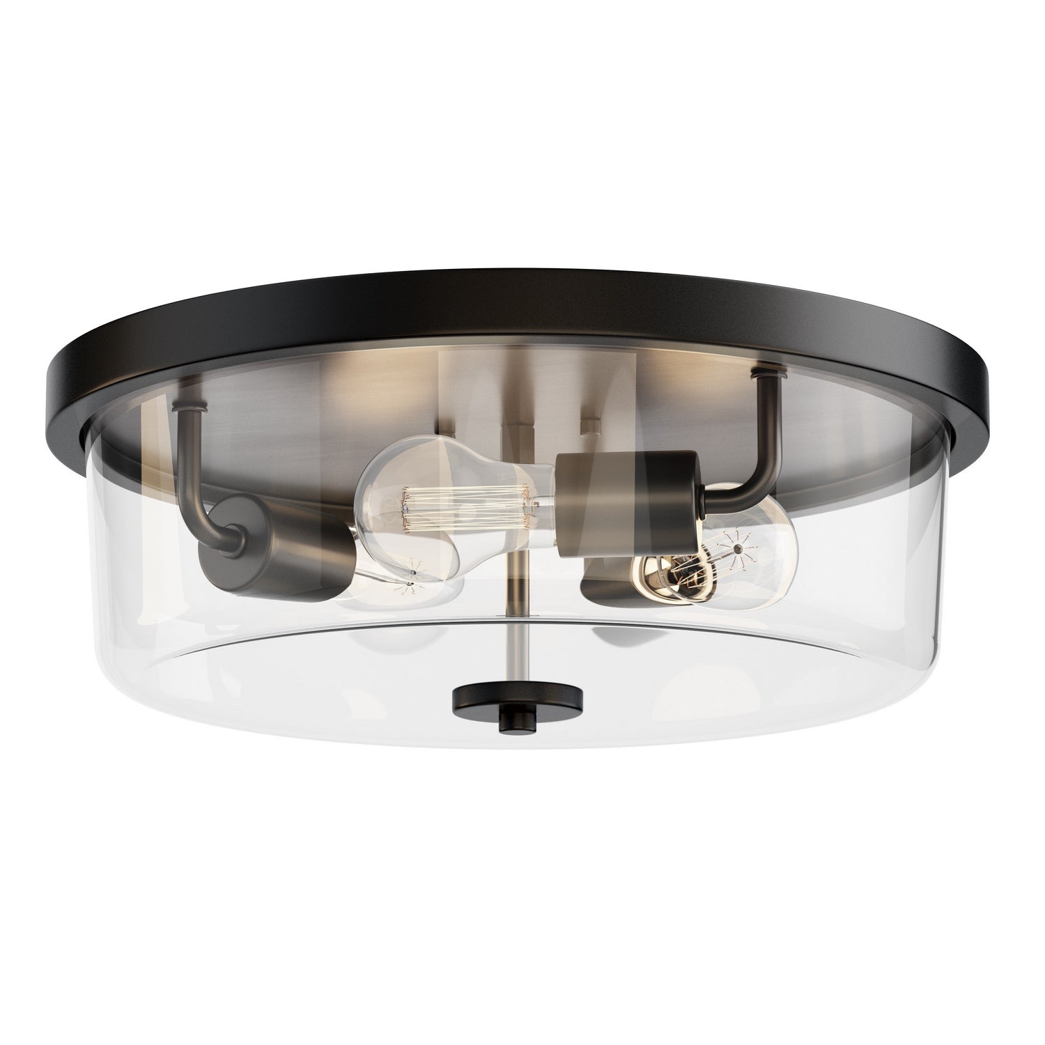 Maxim Lighting 5693CLBK Fuller Flush Mount in Black