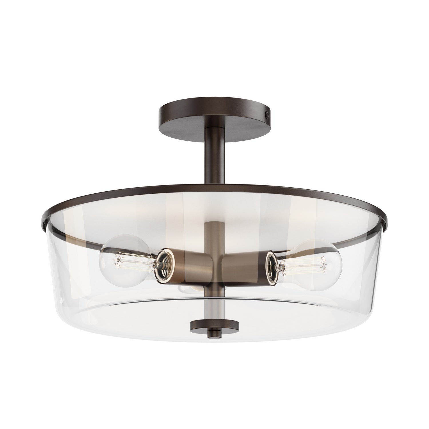 Maxim Lighting 5695CLOI Fuller Semi Flush/pendant Convertible in Oil Rubbed Bronze
