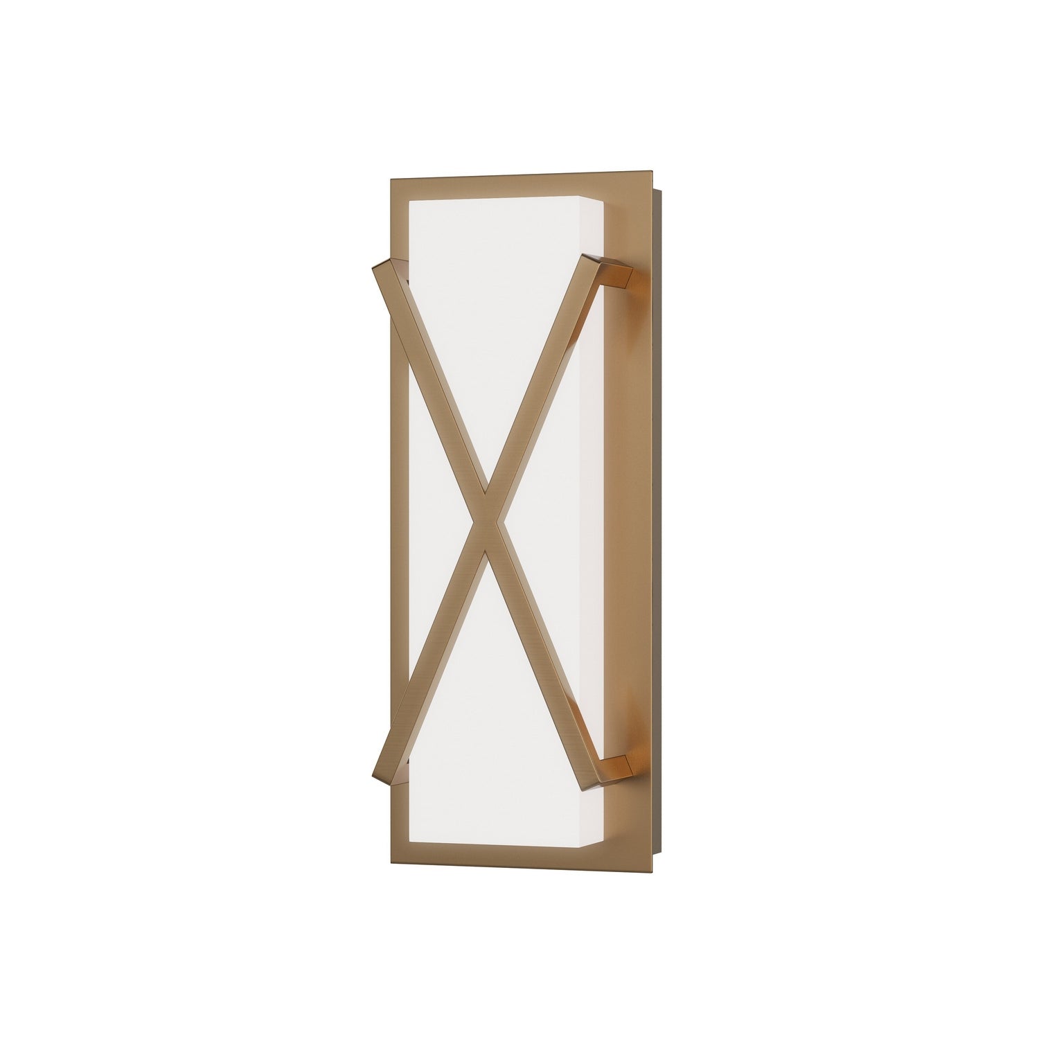 Maxim Lighting 57941WTNAB Dexter Wall Sconce in Natural Aged Brass