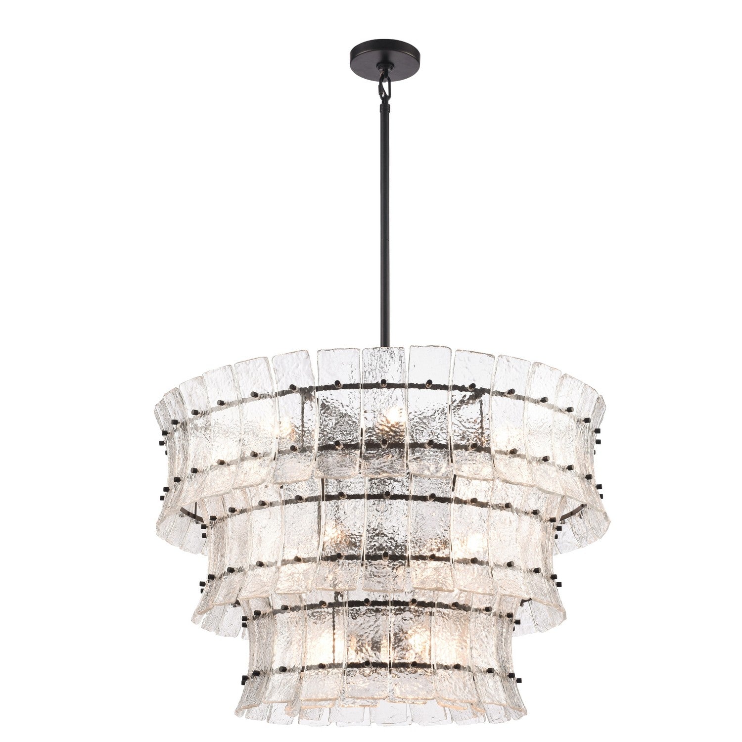 Arabela Lighting - 85250-16 - 16 lampes Suspension - Sophie - Noir mat