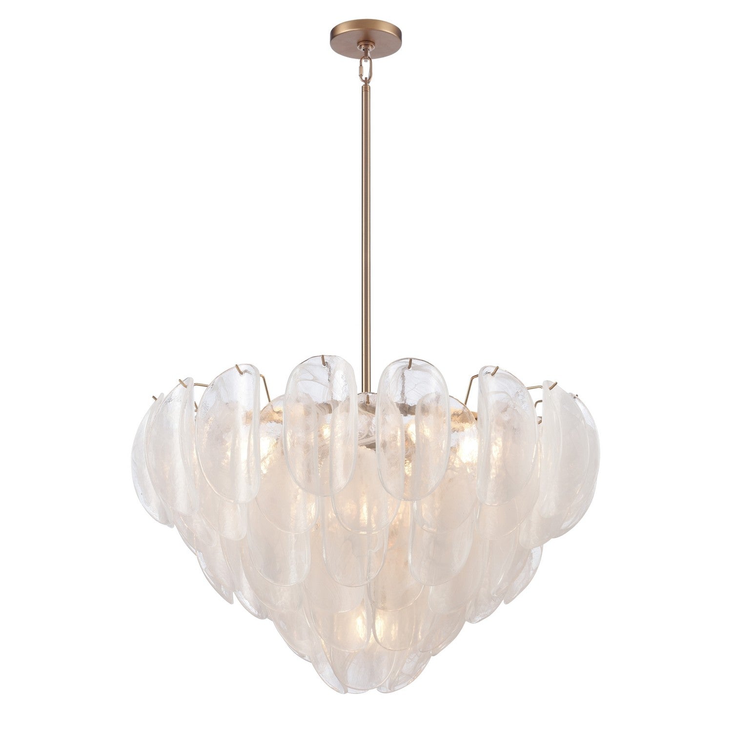 Arabela Lighting - 85411-13 - Luminaire à 13 lampes Suspension Château - Laiton satiné