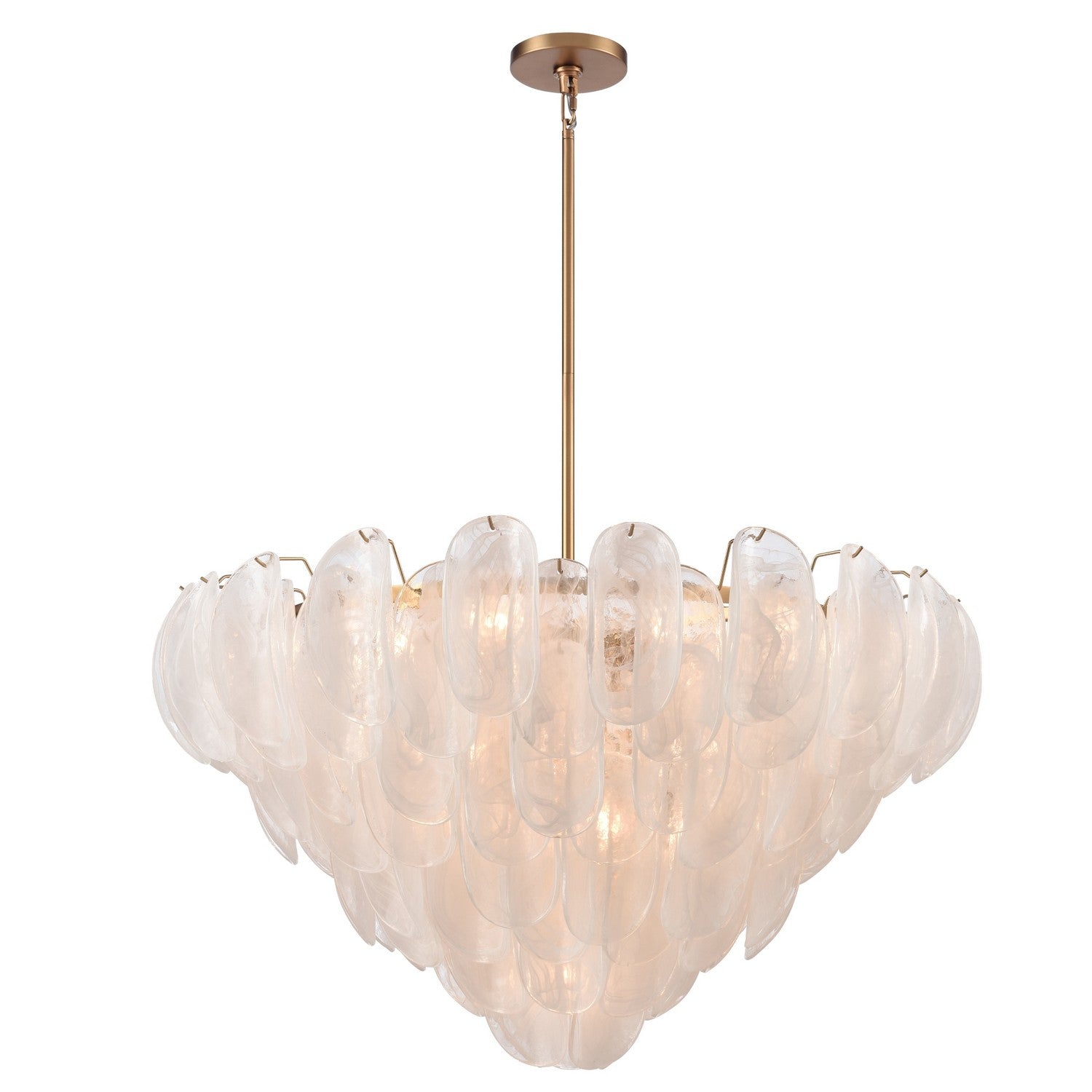 Arabela Lighting - 85412-17 - 17 lampes Suspension Château - Laiton satiné