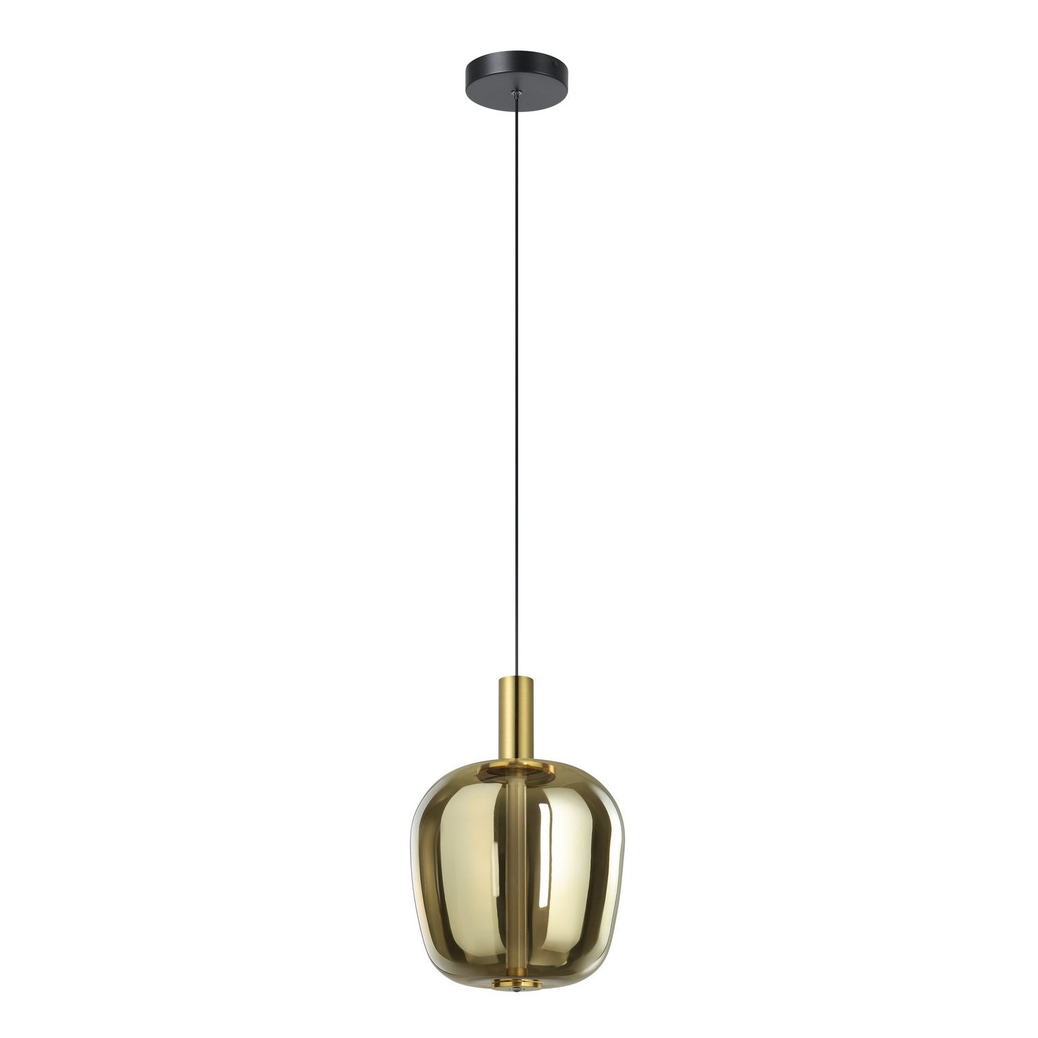 Eglo Canada - 207104A - LED Pendant - Fruitera - Black, Brushed Gold