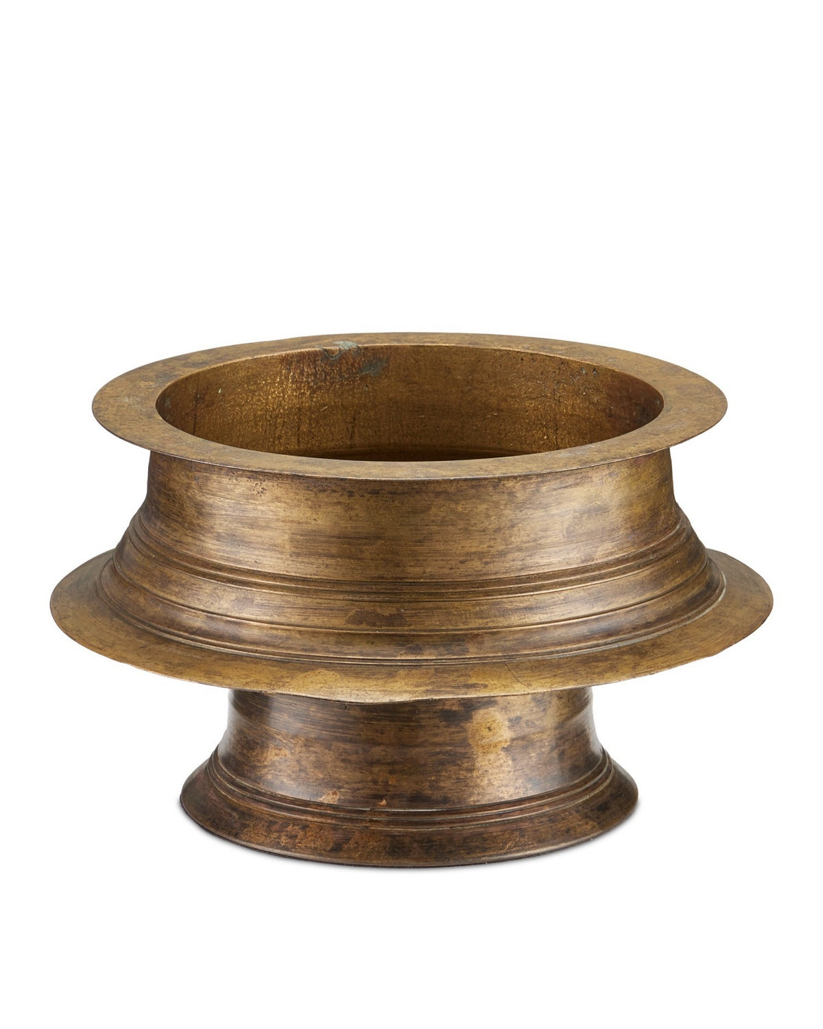Currey and Company 1200-1054 Tanjore Ritual Bowl in Antique Brass