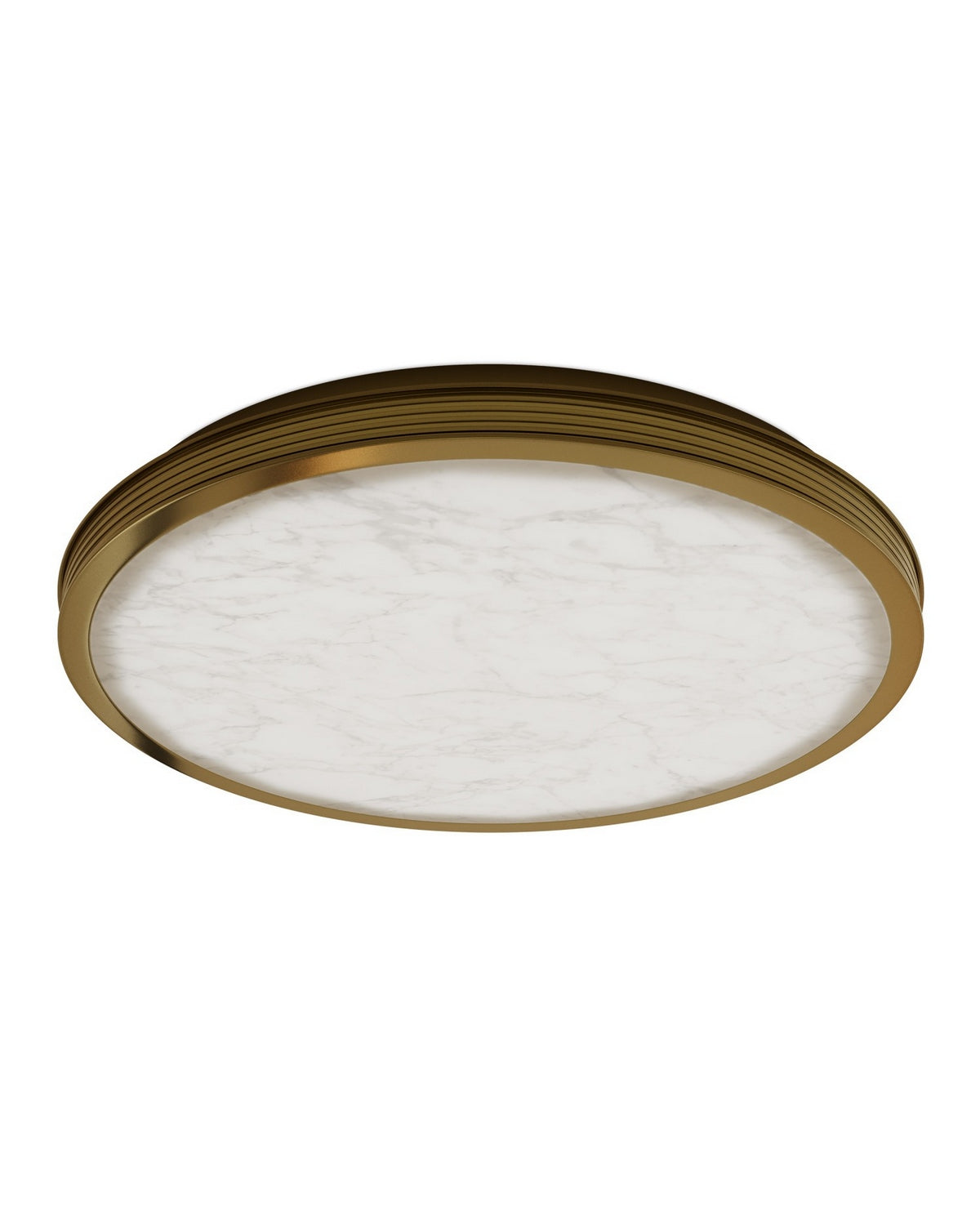 Currey and Company 9999-0084 Aydan Plafonnier en laiton antique naturel/poli