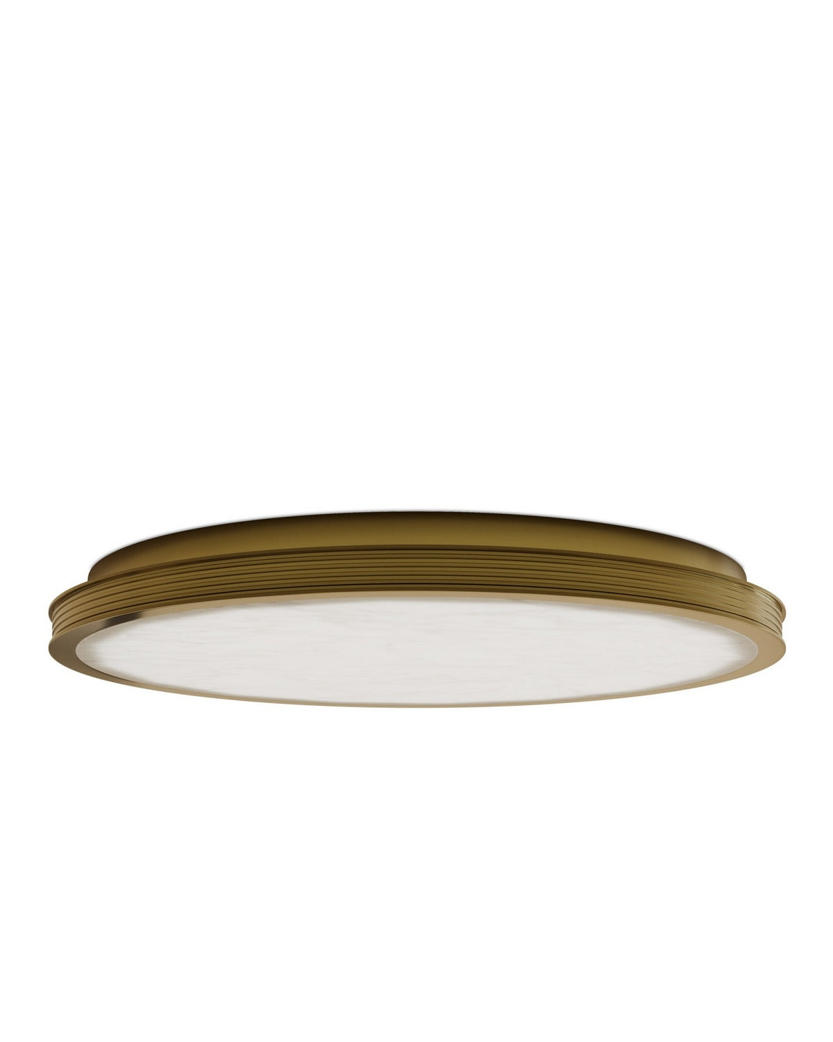 Currey and Company 9999-0084 Aydan Plafonnier en laiton antique naturel/poli