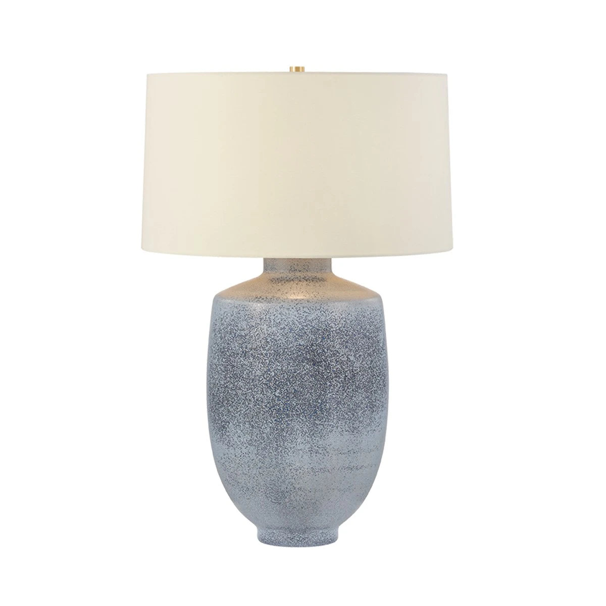Hudson Valley Lighting L2551-AGB/CON Hensonville Table Lamp in Aged Brass/Blue ceramic