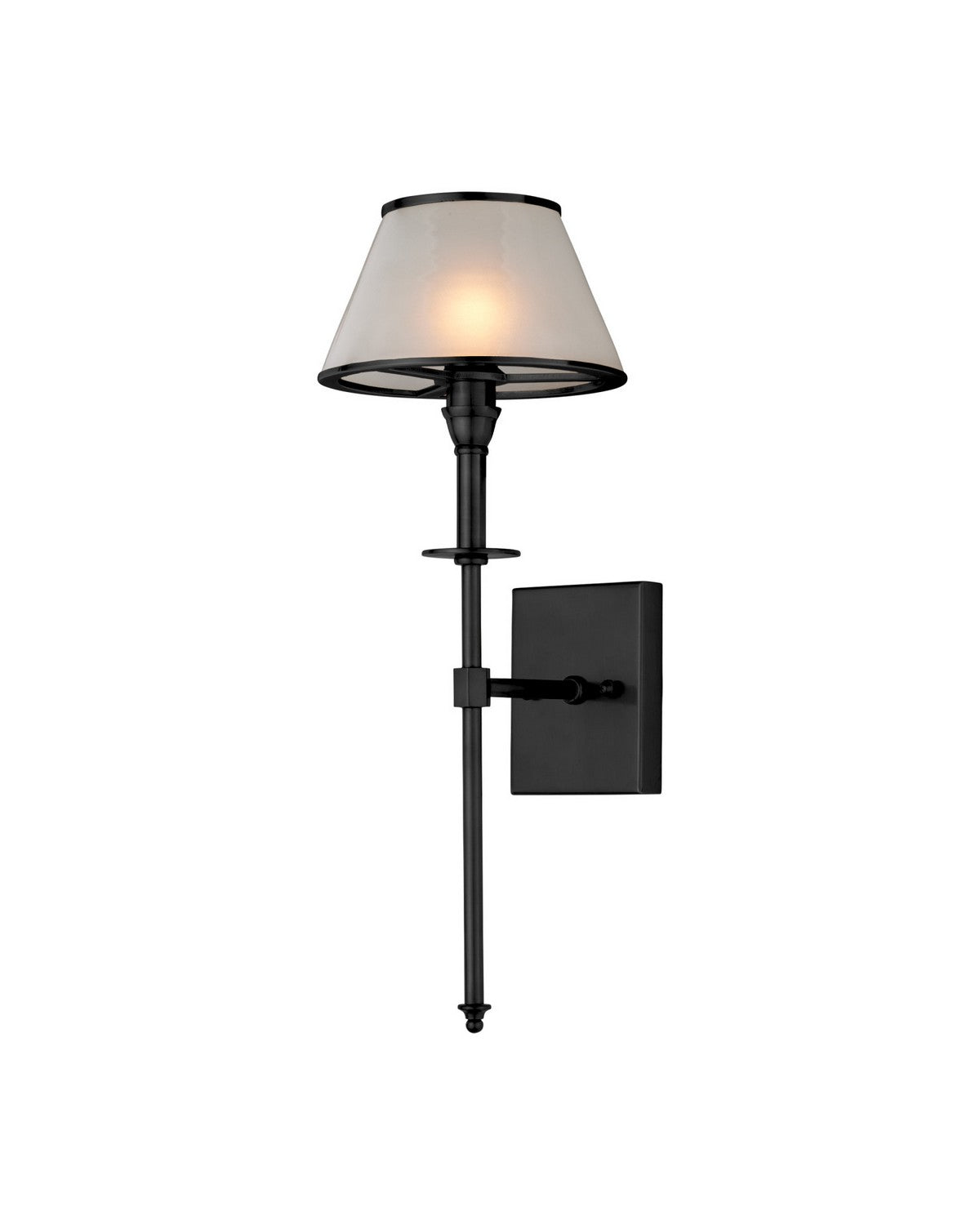 Currey and Company 5500-0065 Ronaldo Outdoor Murale en noir mat/dépoli
