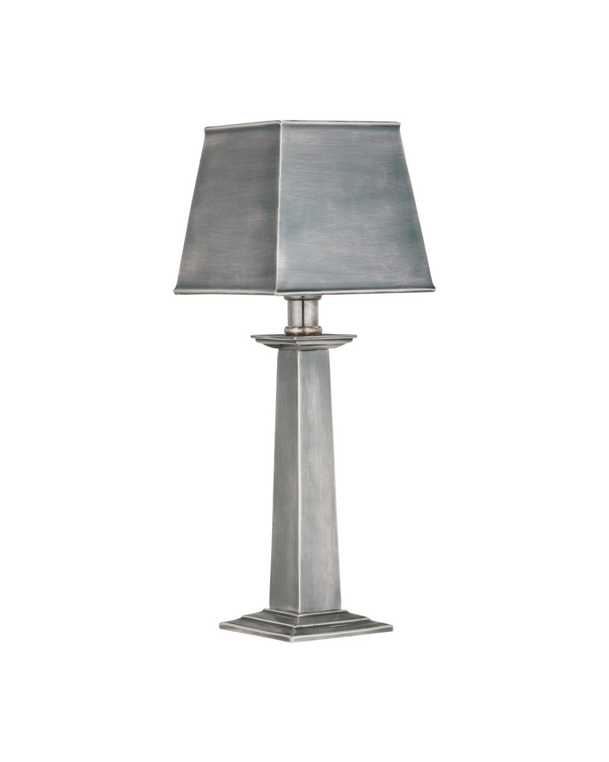 Currey and Company 6700-0040 Wander sans fil Lampe de table en argent antique
