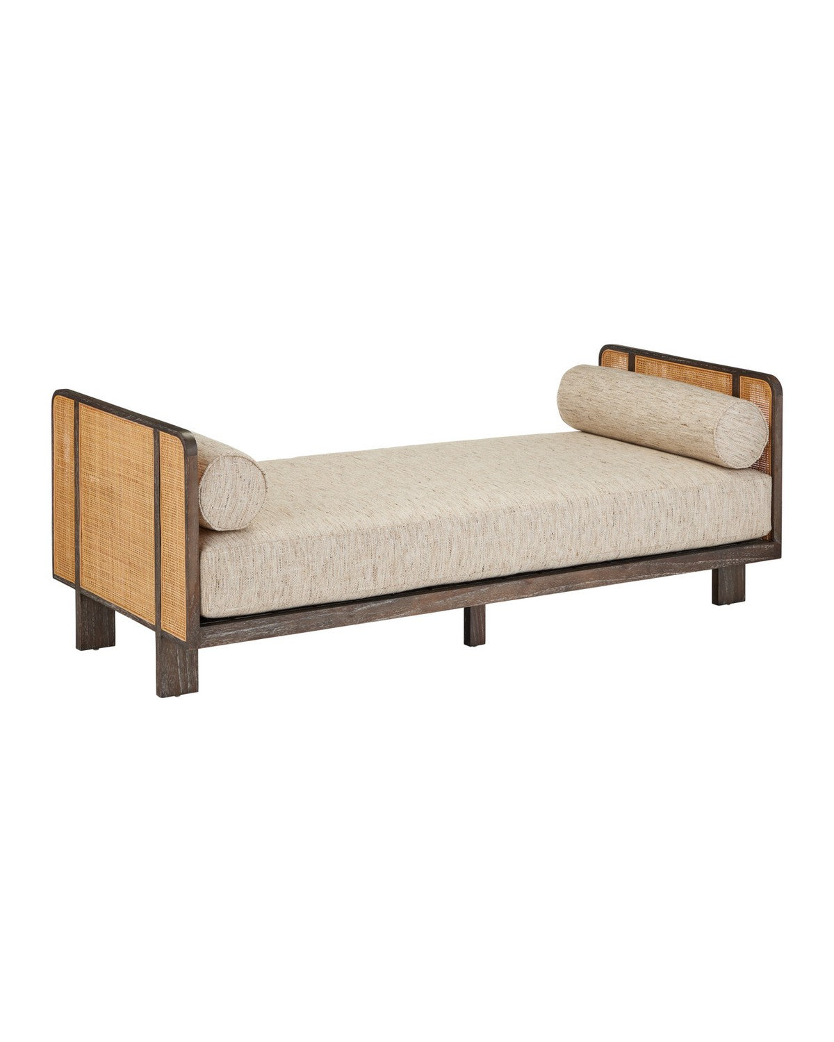 Currey and Company 7000-1112 Banc Celebes en coloris Autumn Toast/Natural